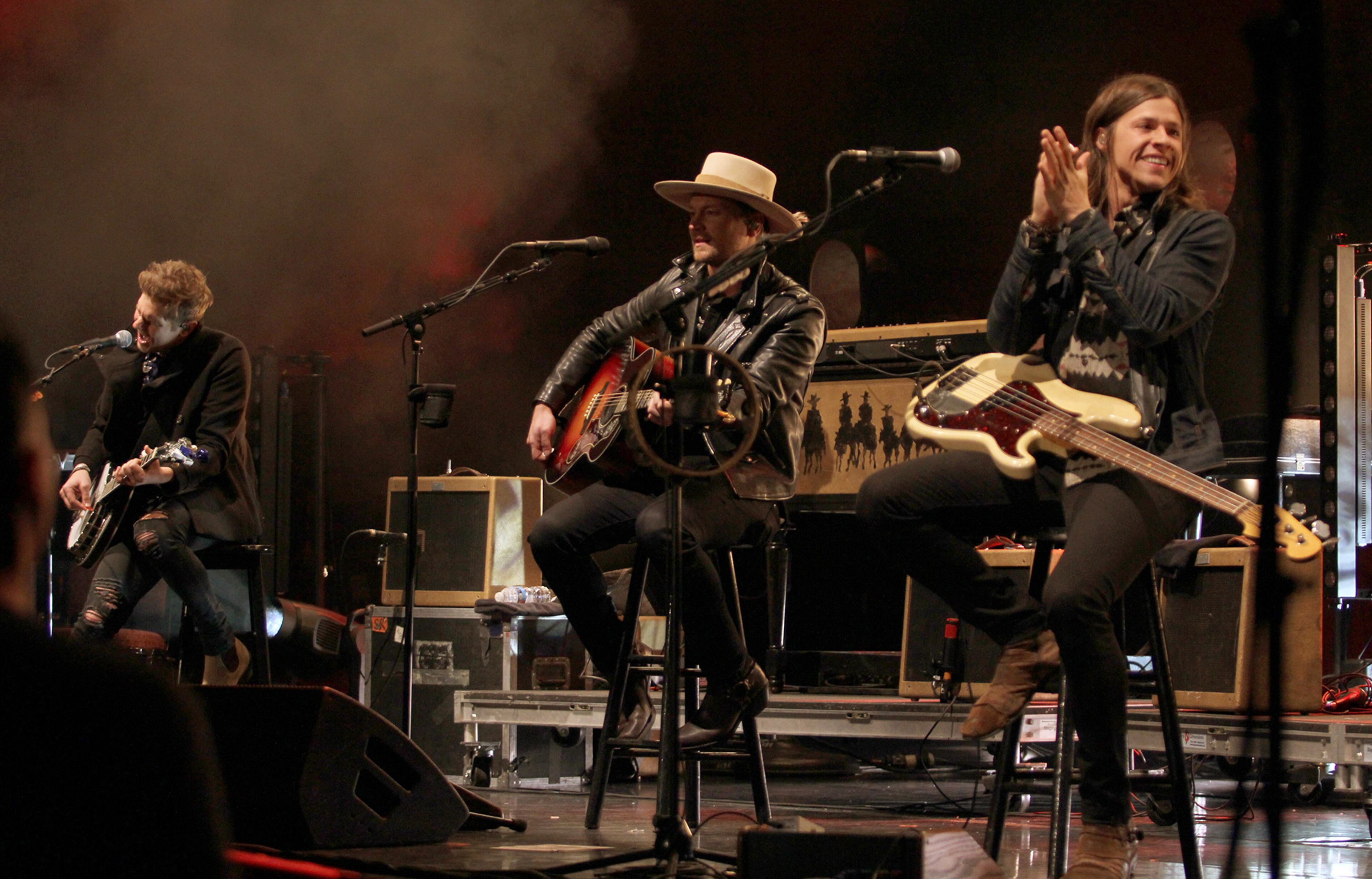 Multiple Grammy Award winning Christian rock band NEEDTOBREATH headline the Star94 Jingle Jam at the Fox Theatre on Monday. (Akili-Casundria Ramsess/Special to the AJC)