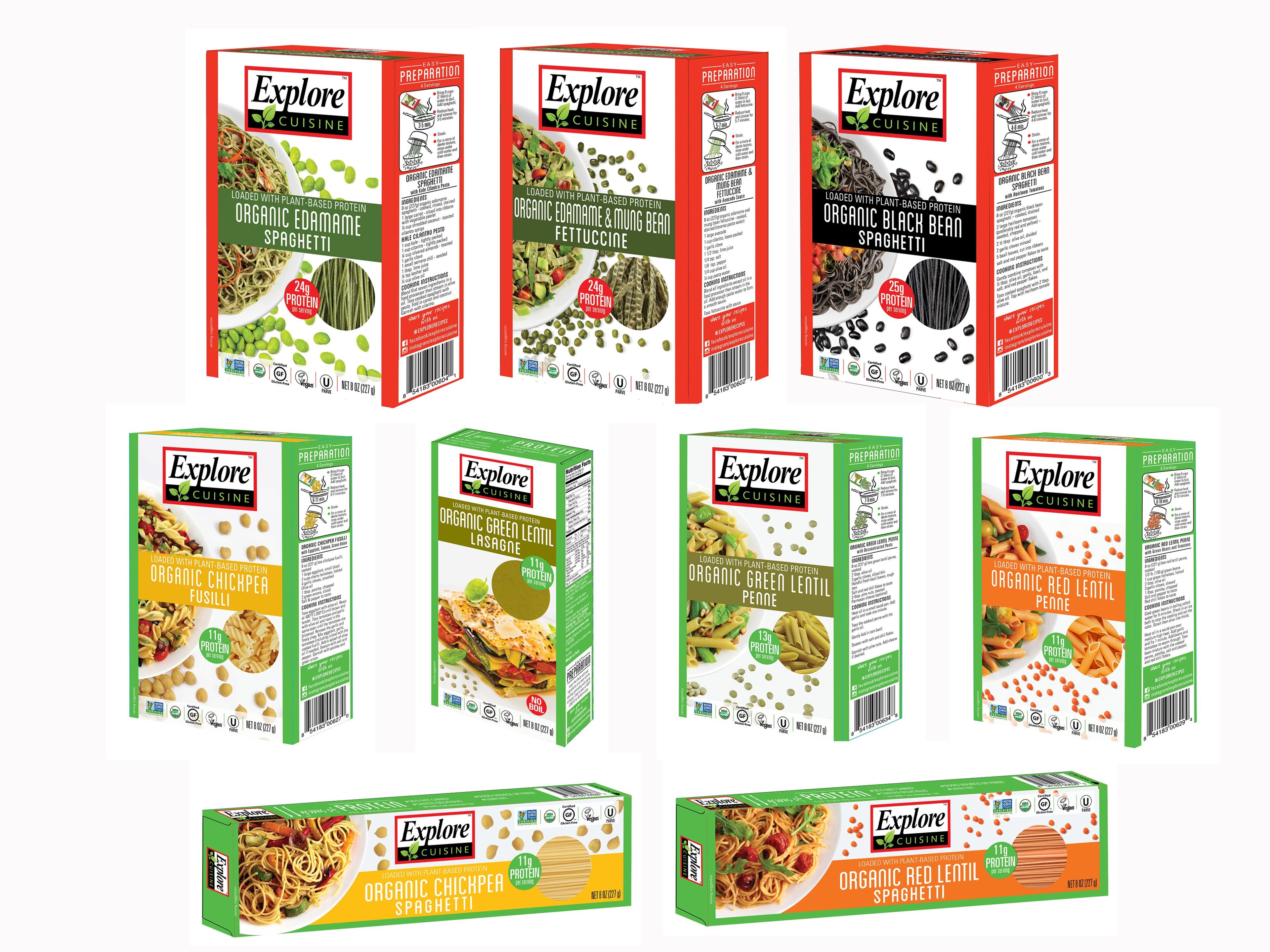 Explore Cuisine veggie pastas