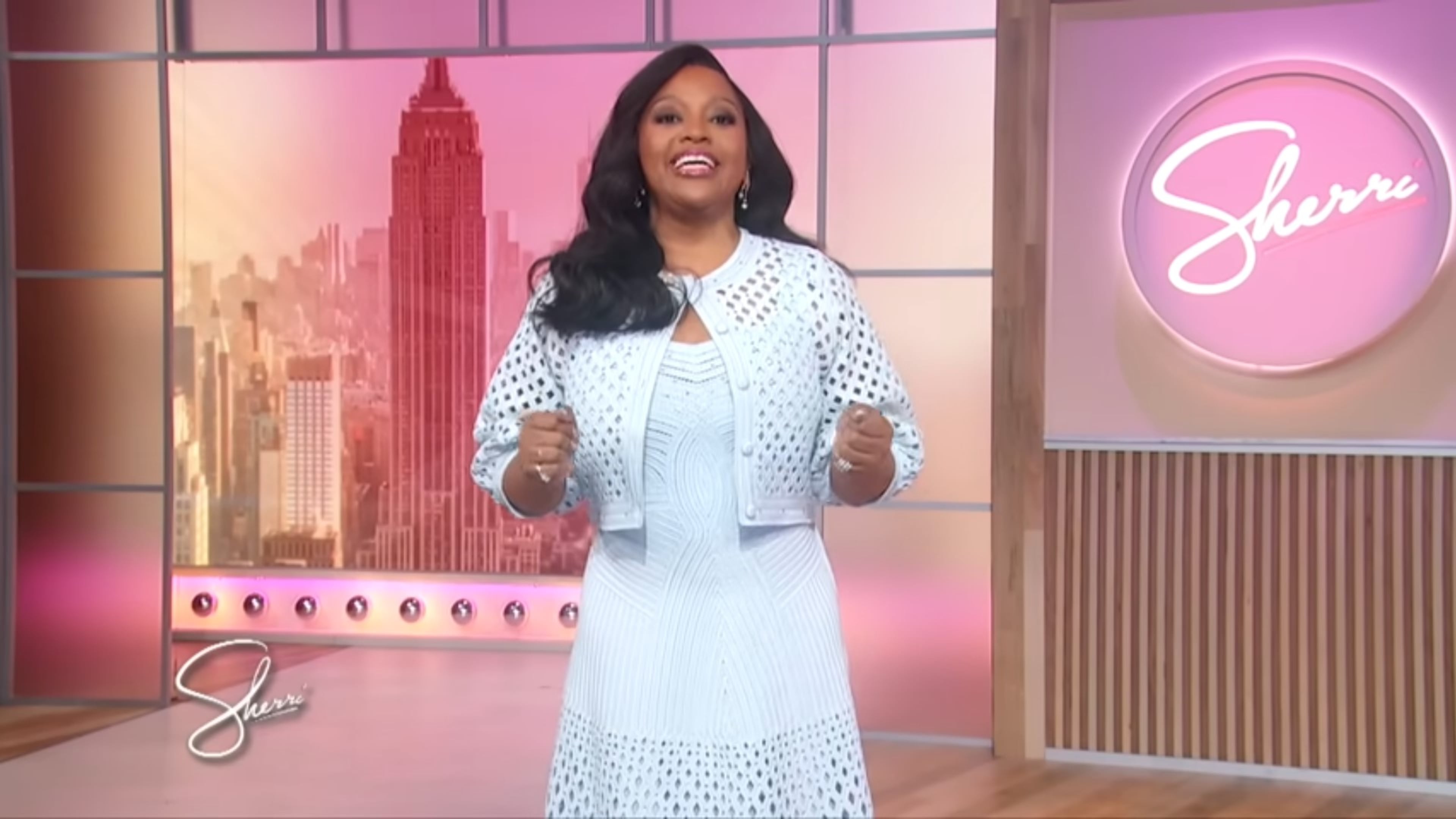 Sherri Shepherd appears during her final Mother's Day episode of "The Sherri Shepherd Show." (YouTube)