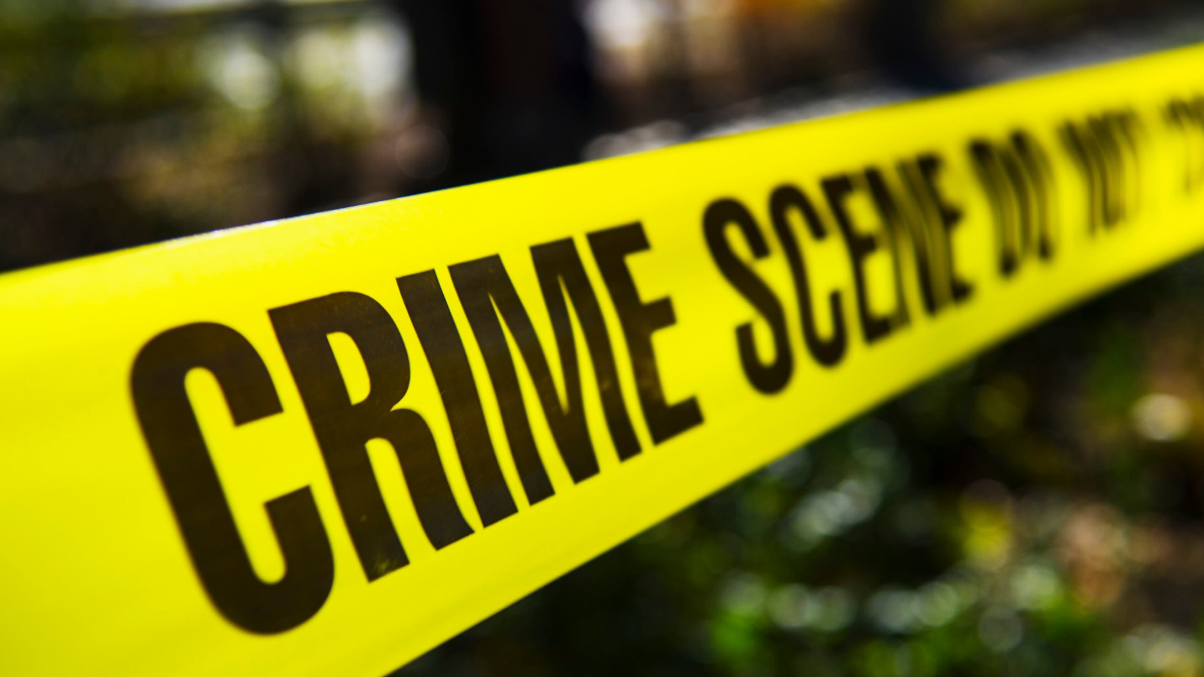 USA, New York State, New York City, Crime scene barrier tape