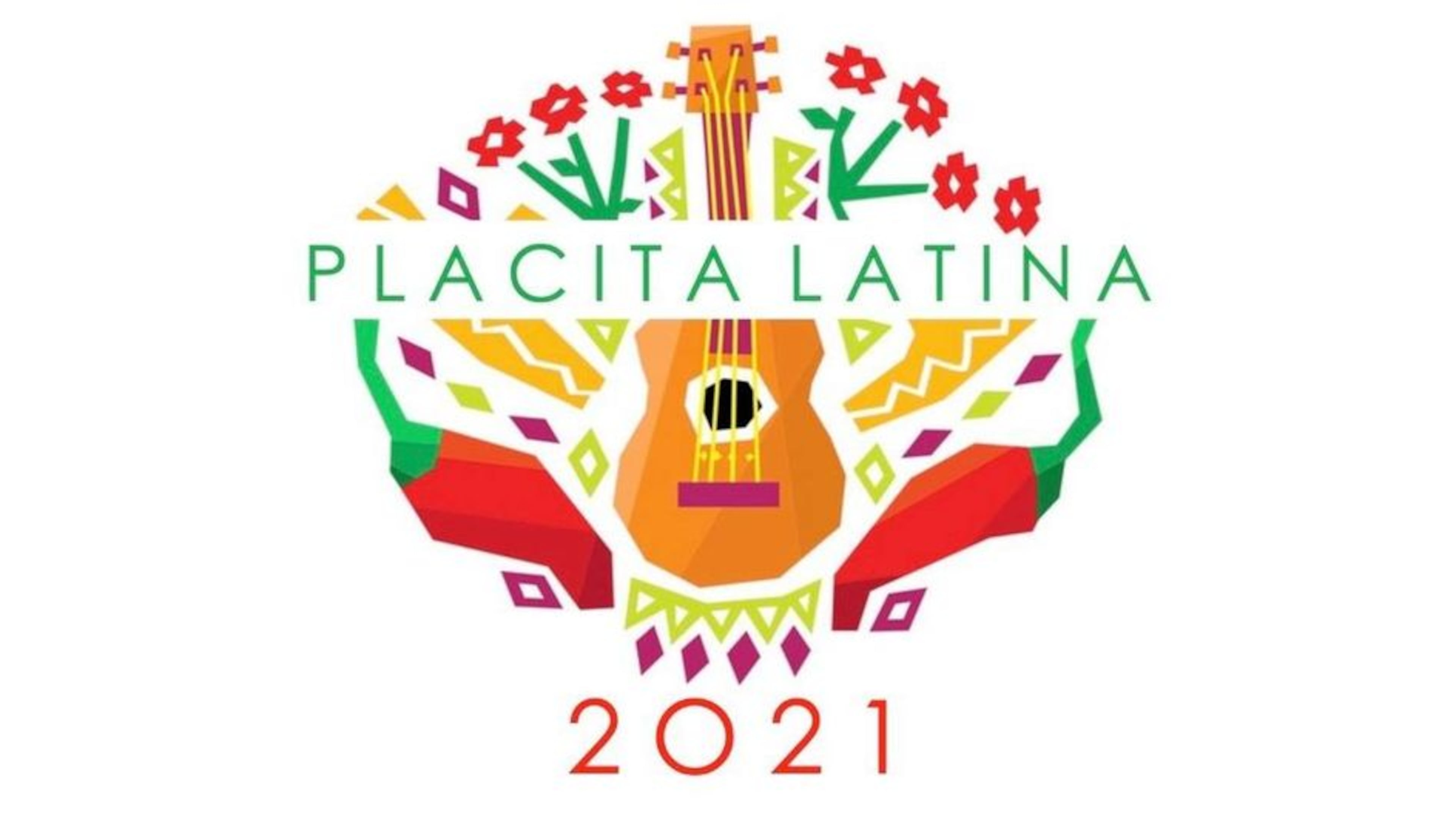 A promotional graphic for Placita Latina 2021.