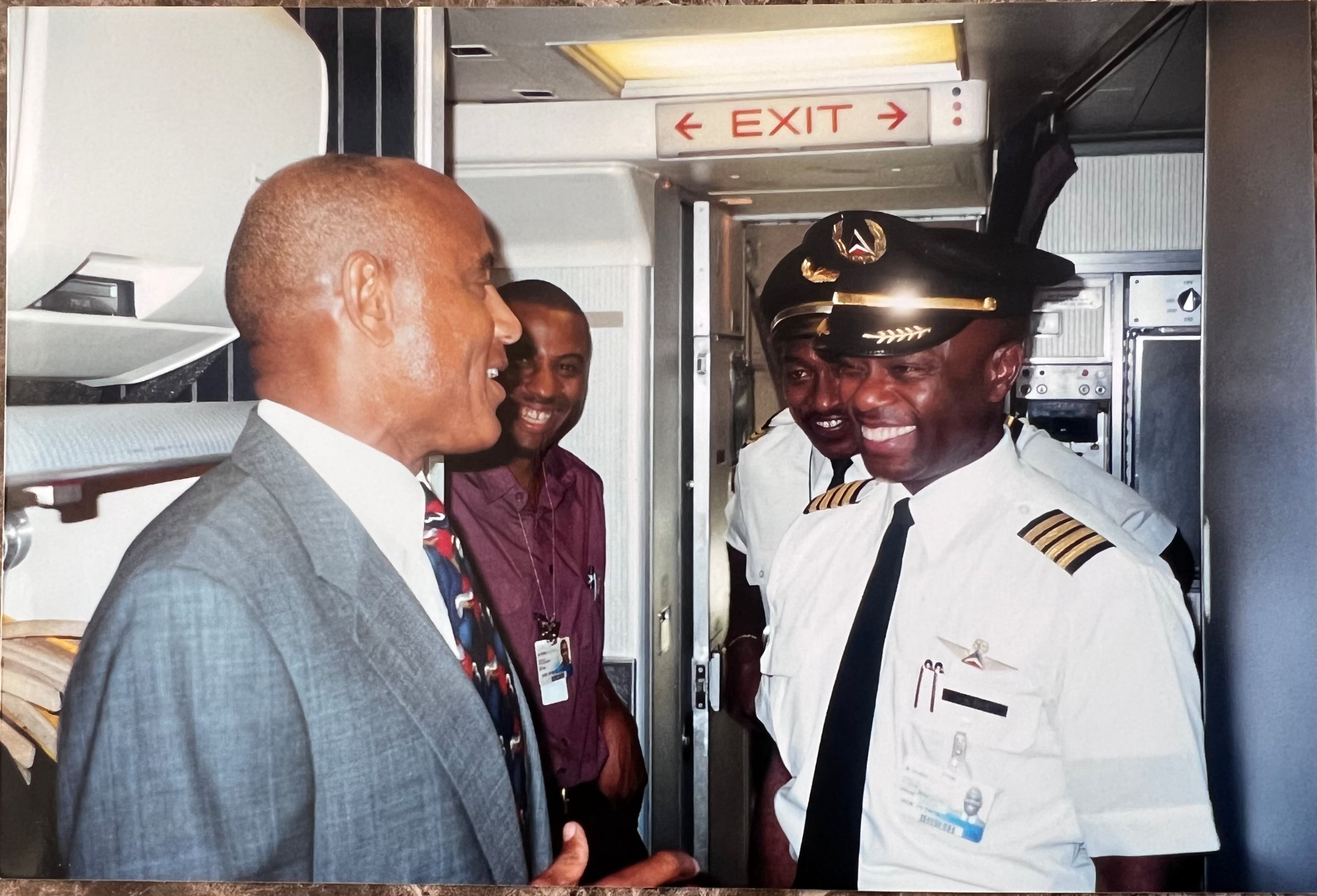 John Bailey was a pilot aboard the first Delta Dream Flight in July 2000. (Courtesy of John Bailey)