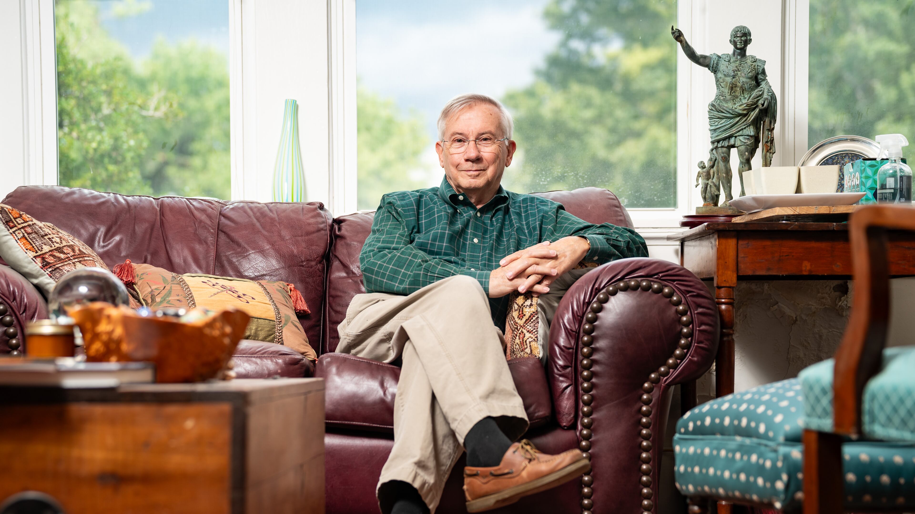 Dr. William Rawlings of Sandersville said he doesn't think the country will have enough time to vet Vice President Kamala Harris as a presidential candidate before November's election. “I think she has a history of doing some things," he said, "but we really don’t know where she stands on a lot of issues other than the fact that she has been repeating the administration lines.” (Seeger Gray / AJC)