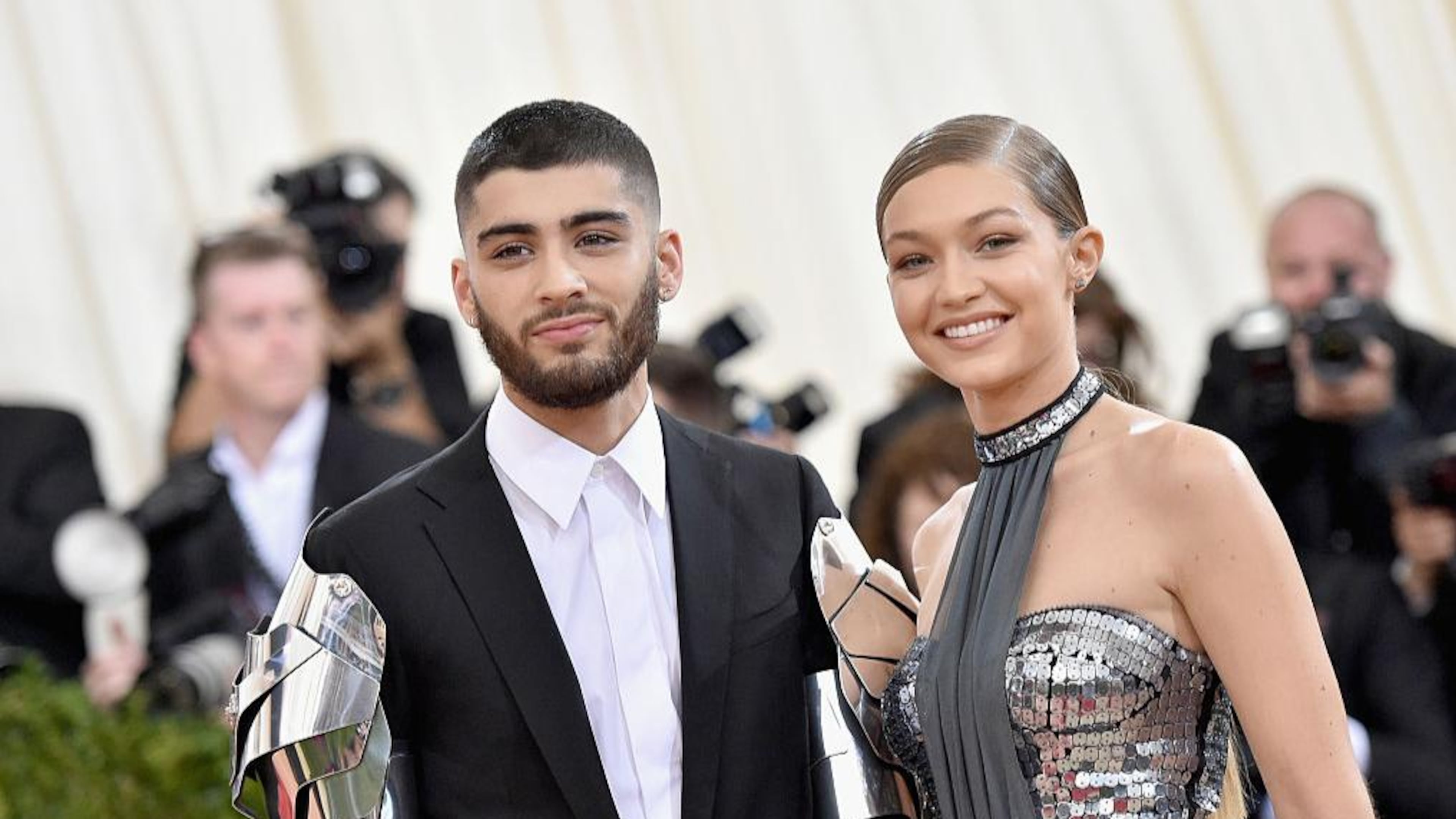 Zayn Malik and Gigi Hadid attended the "Manus x Machina: Fashion In An Age Of Technology" Costume Institute Gala at Metropolitan Museum of Art last May.