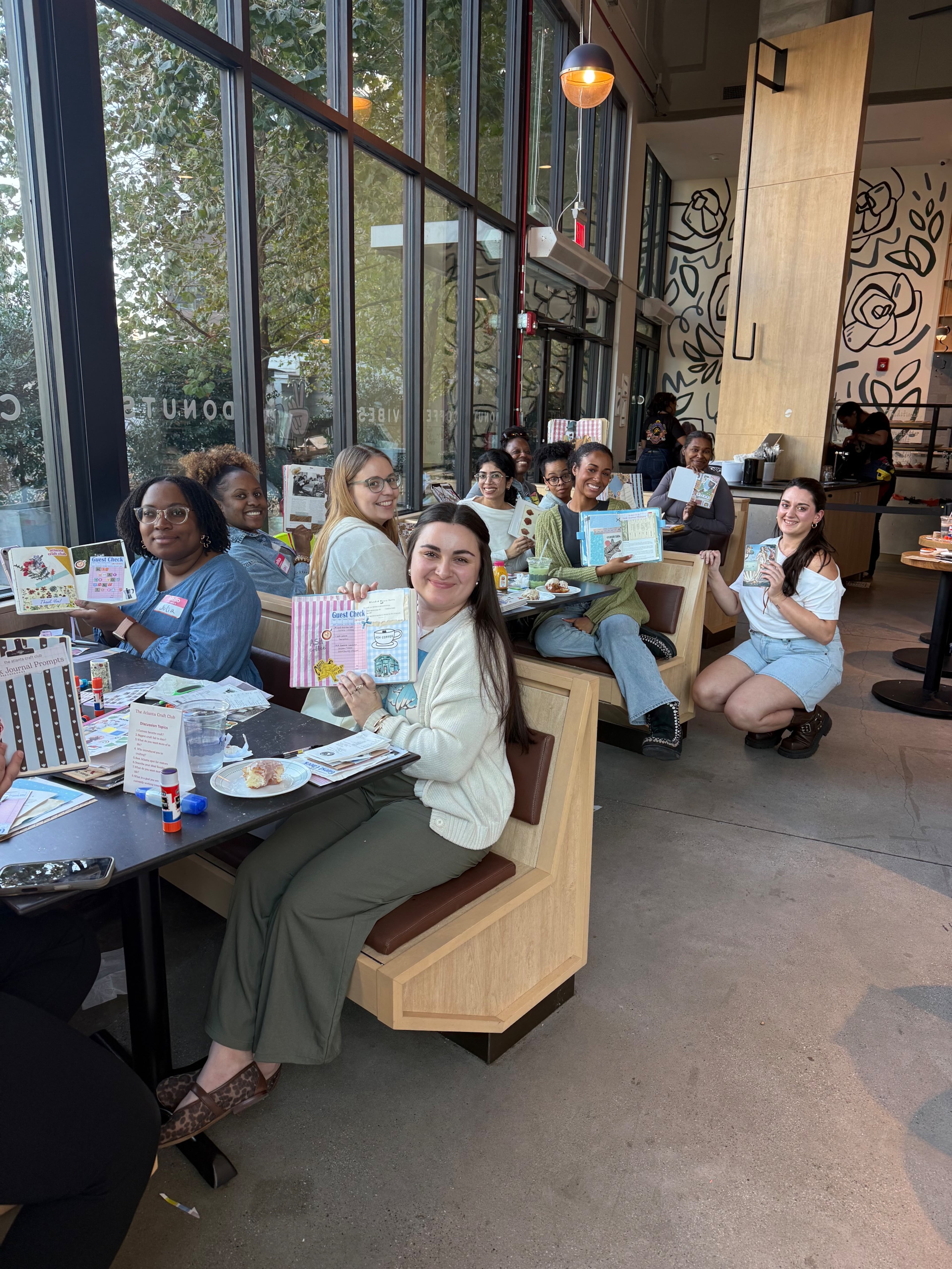 Lexi Bynum began Atlanta Craft Club as a way to connect with more crafters in the community. She hosts bring-your-own-craft nights and crafting workshops. (Courtesy of Lexi Bynum)