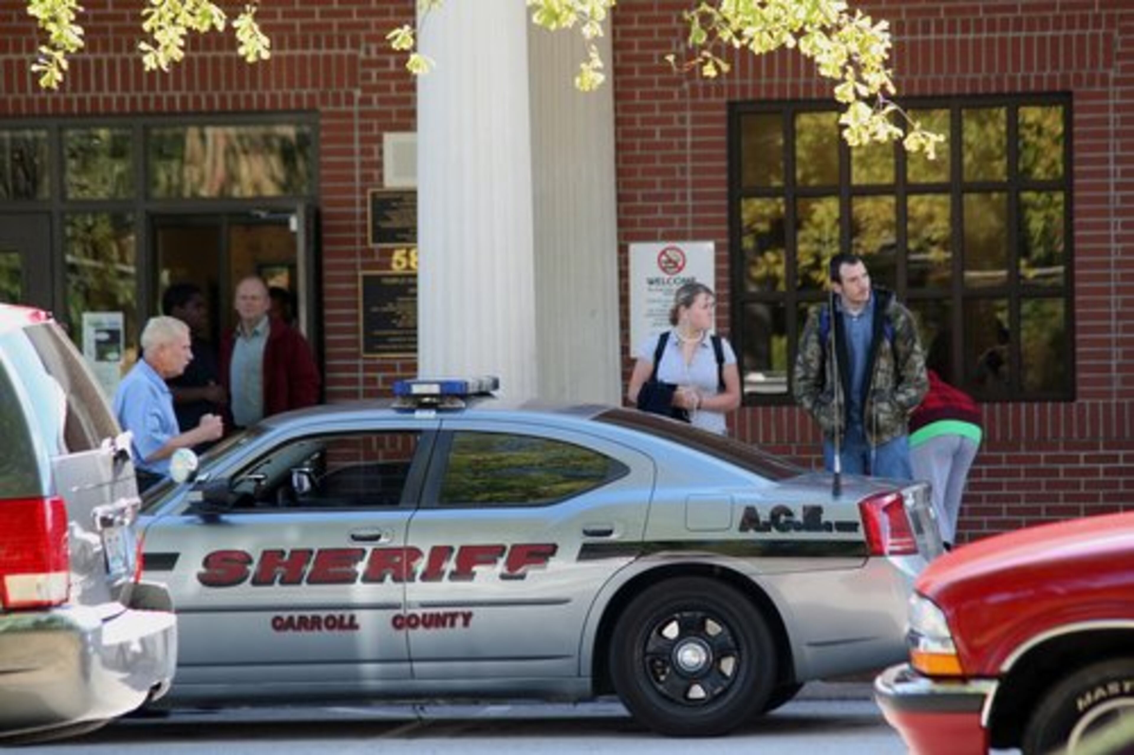 Shortly after the accident, the sheriff's office asked concerned parents to gather at the high school.