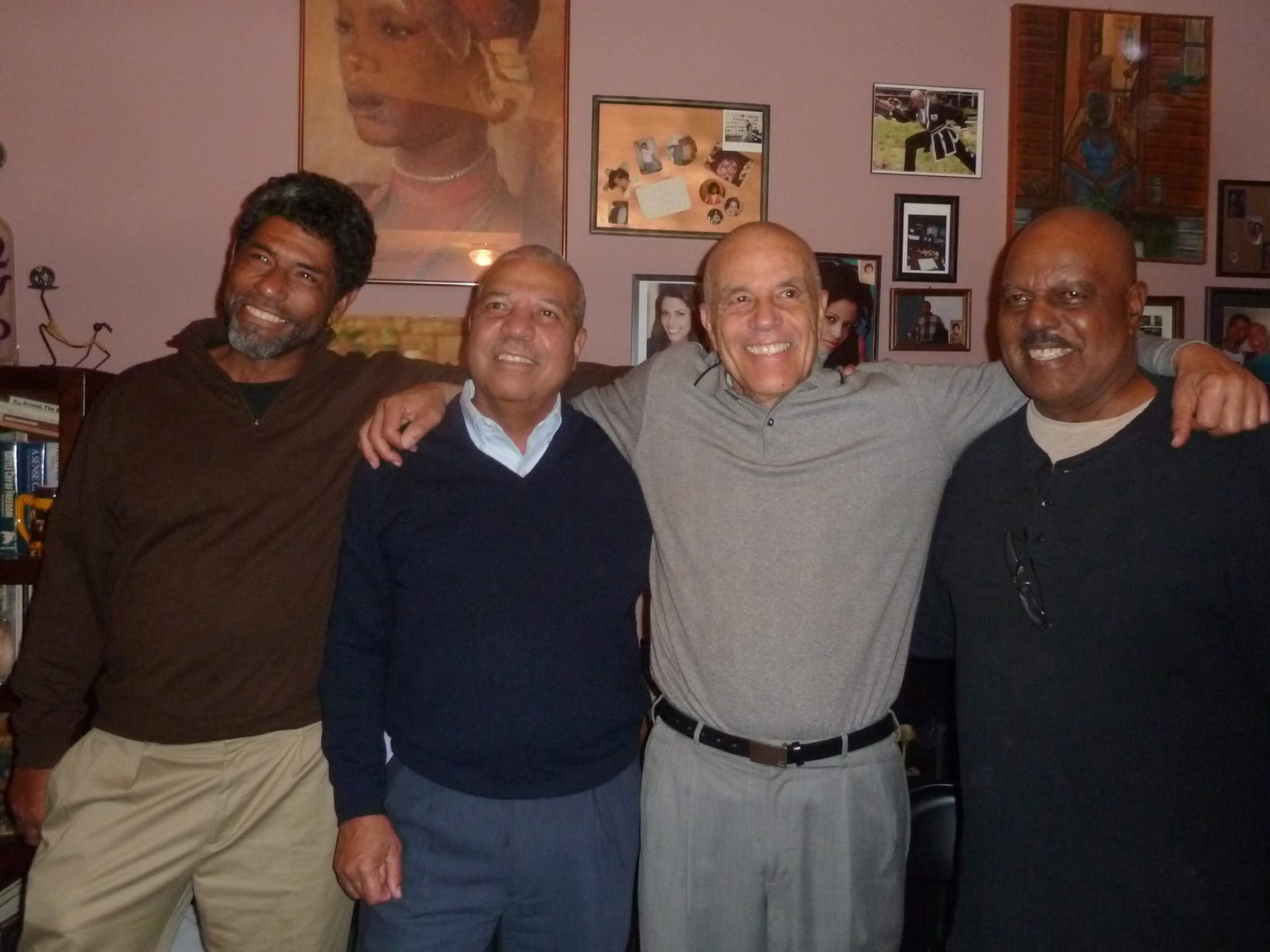 From left, brothers John Godfrey, Robert Godfrey, Frank Godfrey and William "Buck" Godfrey. Robert Godfrey was the father of AJC senior reporter Gavin Godfrey. (Courtesy of Gavin Godfrey)