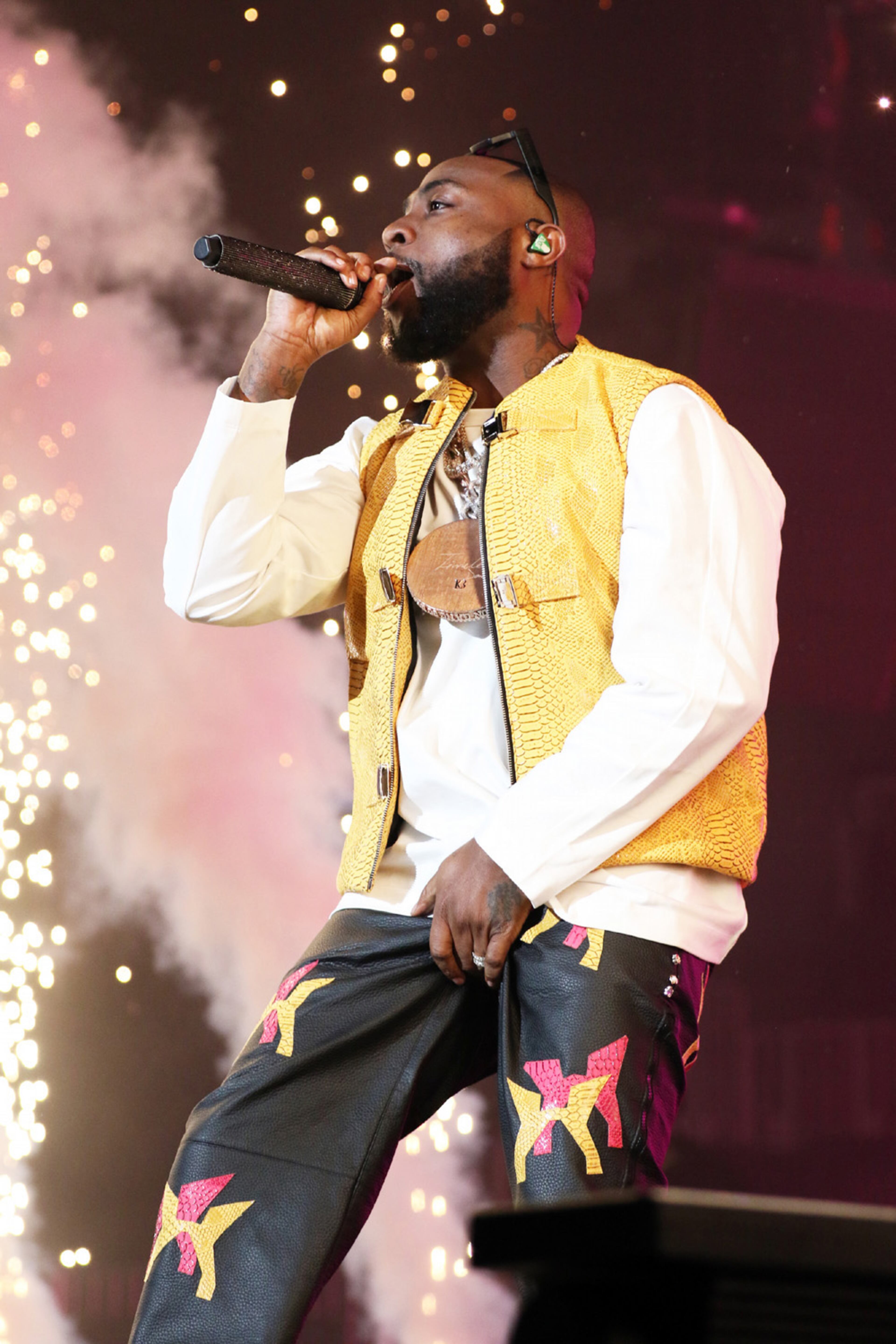 Davido rocked the State Farm Arena on Thursday, Nov. 21, 2024 at his Davido & Friends Birthday Concert. Openers included Papoose, Cuhdeejah, Emmerson, Ecool, Lala and Jay Zen.
Robb Cohen for the Atlanta Journal-Constitution