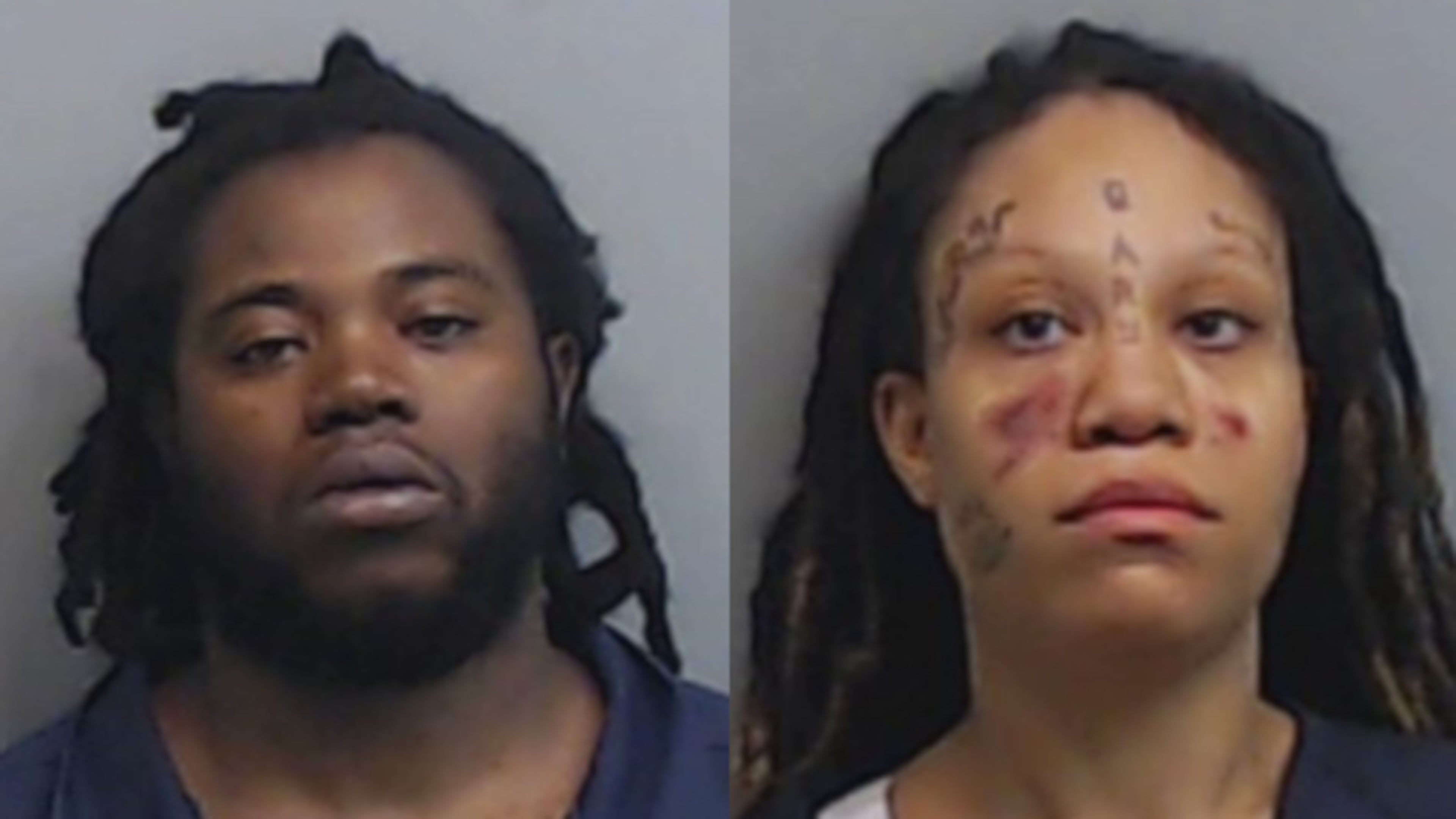 Gary Gaston (left), Samantha Ferbee