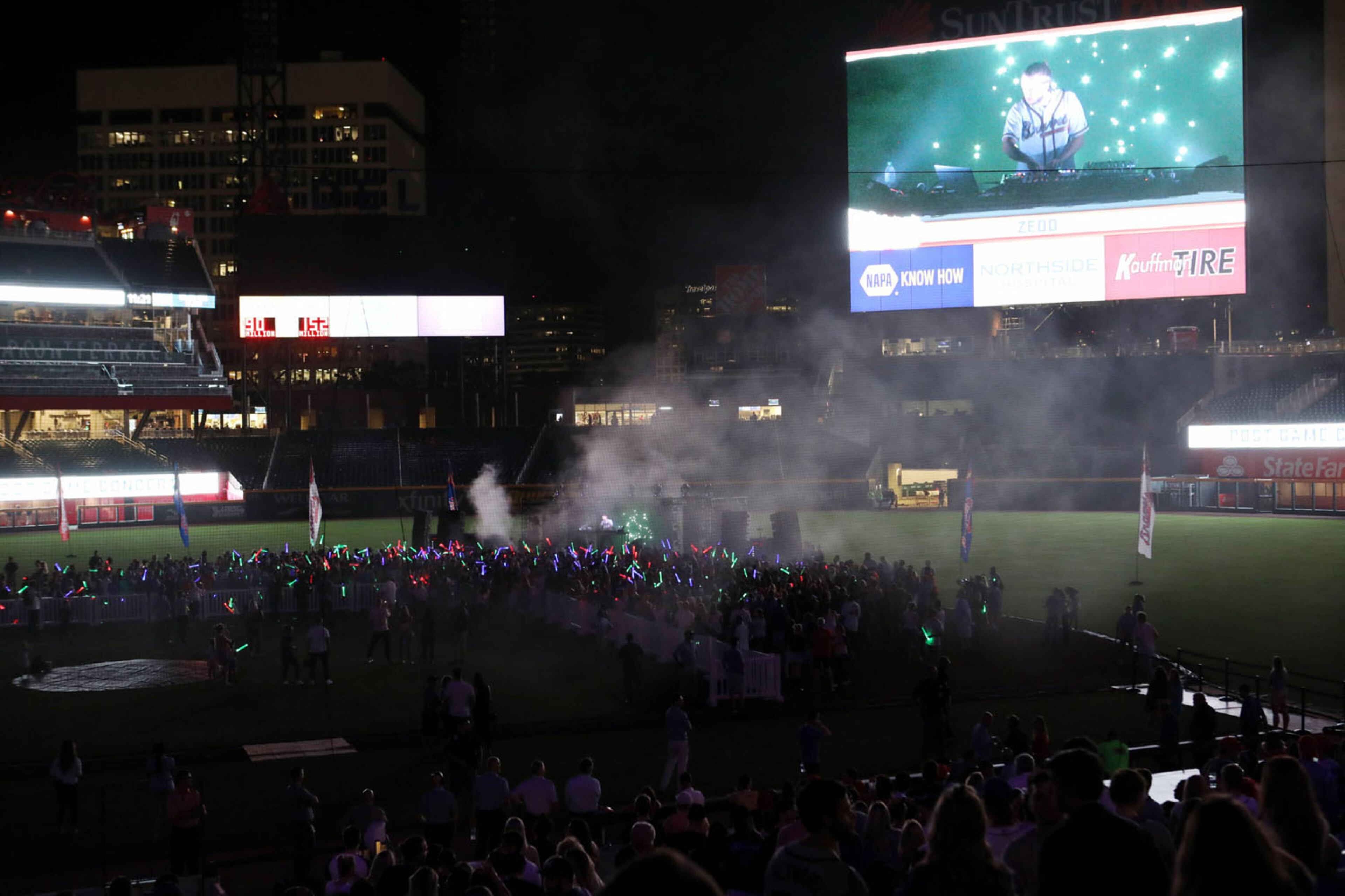 Anton Zaslavski, better known by his stage name Zedd, performed on Friday, August 31, 2018 at SunTrust Park, following the Braves-Pirates game. Zedd is a Russian-German record producer, DJ, multi-instrumentalist and songwriter.Robb Cohen Photography & Video /RobbsPhotos.com