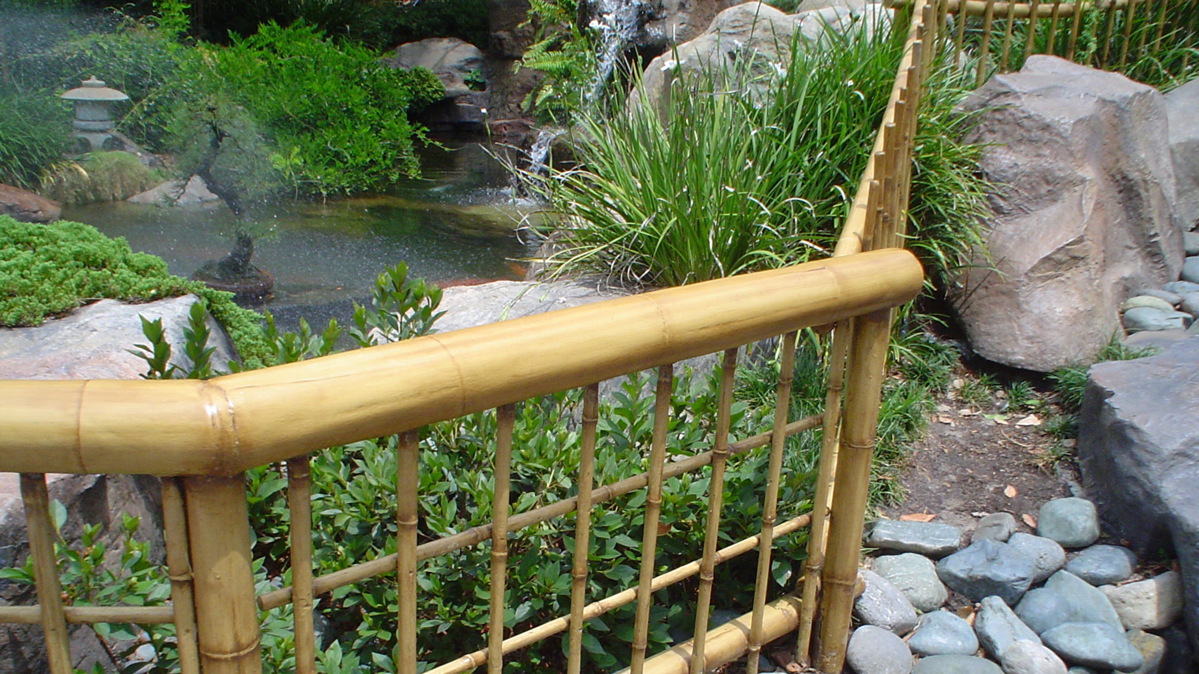 Rather than grow invasive bamboo, create accents like simple fences and screen panels. (Maureen Gilmer/TNS)