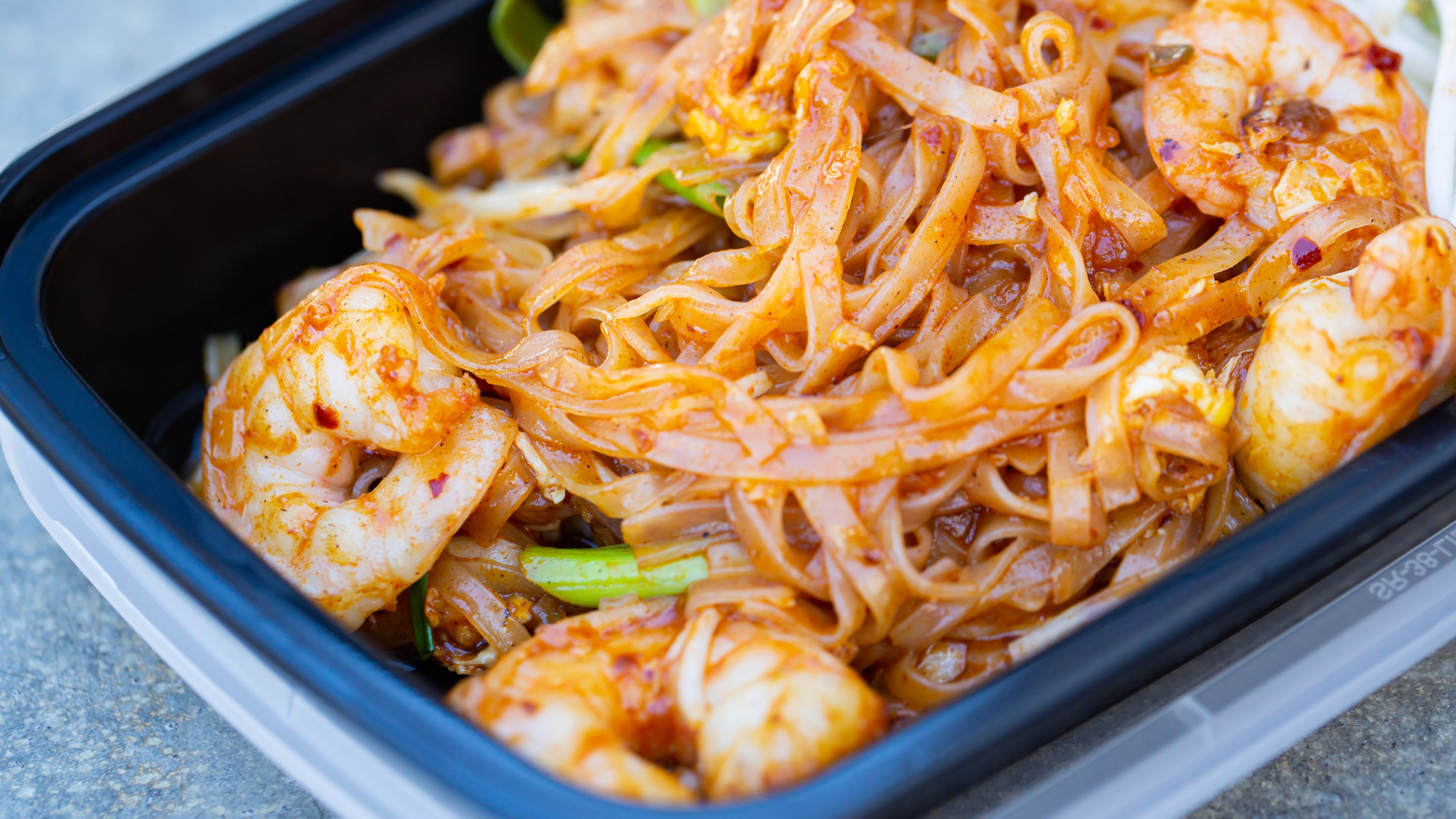 26 Thai crab roll and 26 Thai pad thai - Ph'east Food Hall 9.29.22 for Fall Dining Guide AJC