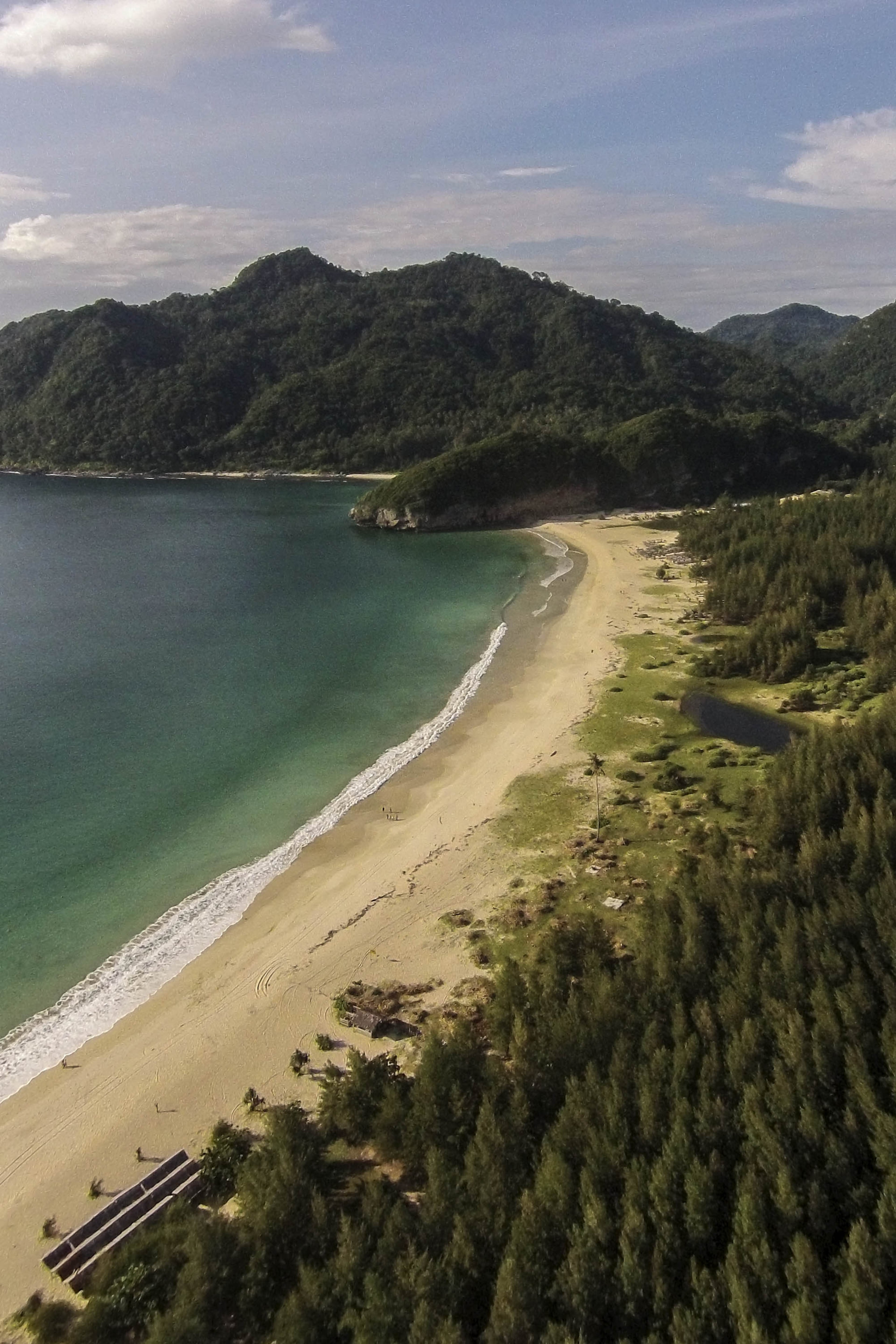BANDA ACEH, INDONESIA - DECEMBER 11: An aerial view of coastal in Lampuuk prior to the ten year anniversary of the 2004 earthquake and tsunami on December 11, 2014 in Banda Aceh, Indonesia. Aceh was the worst hit location, being the closest major city to the epicentre of the 9.1 magnitude quake, suffering a huge hit from the following tsunami and resulting in around 130,000 deaths. Throughout the affected region of eleven countries, nearly 230,000 people were killed, making it one of the deadliest natural disasters in recorded history. (Photos by Ulet Ifansasti/Getty Images)