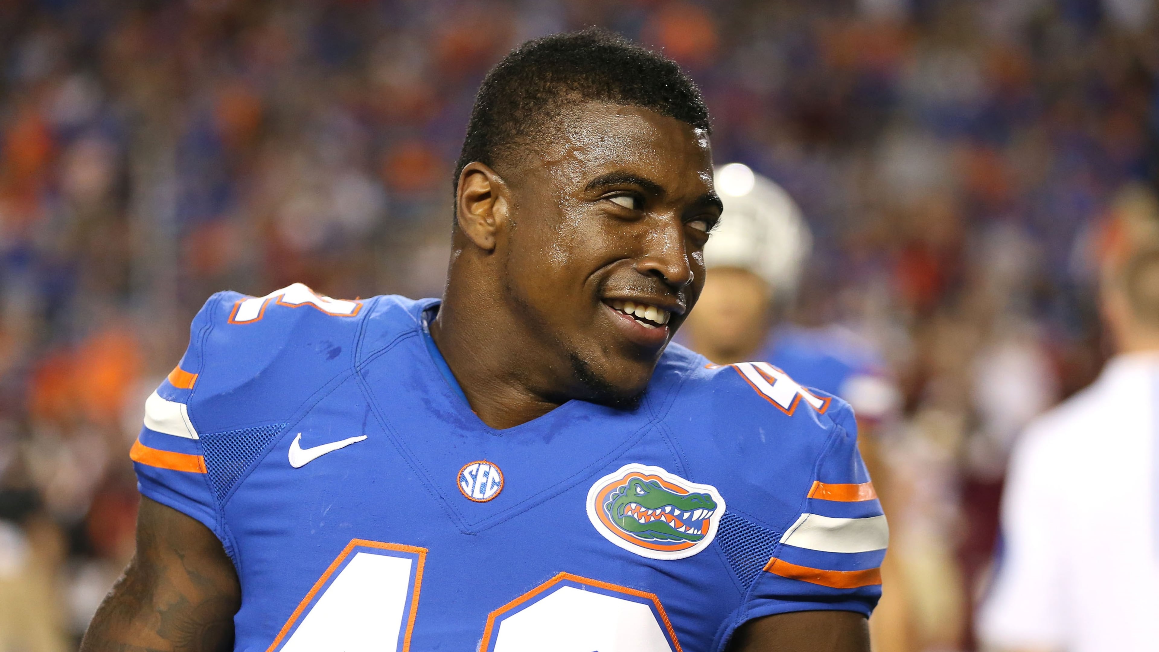 Keanu Neal during the Gators’ game against the Florida State Seminoles on Saturday, November 28, 2015 at Ben Hill Griffin Stadium in Gainesville, FL / UAA Communications photo by Tim Casey