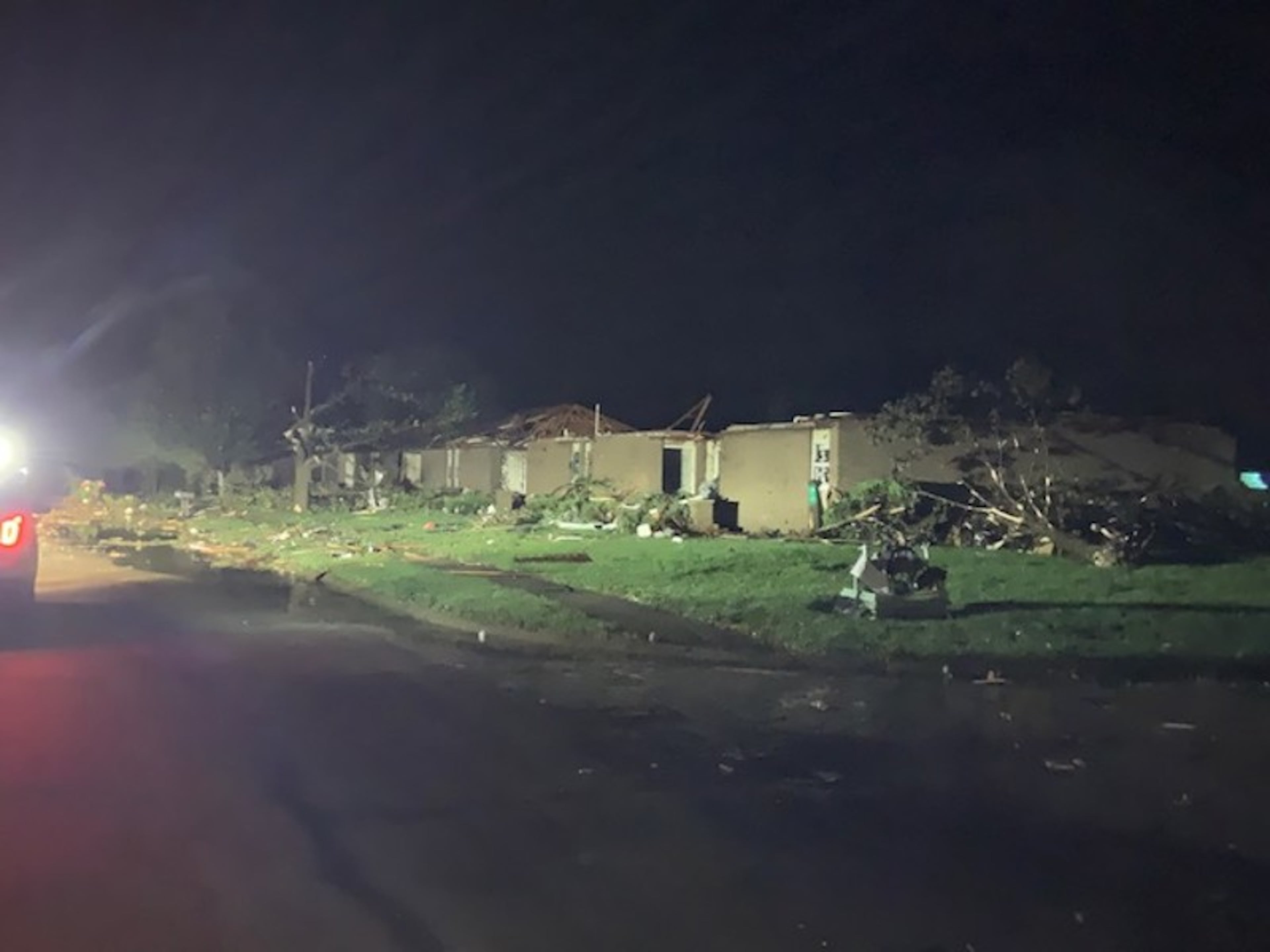 Tornado damage in Celina, Ohio. (Sean Cudahy / WHIO.com)