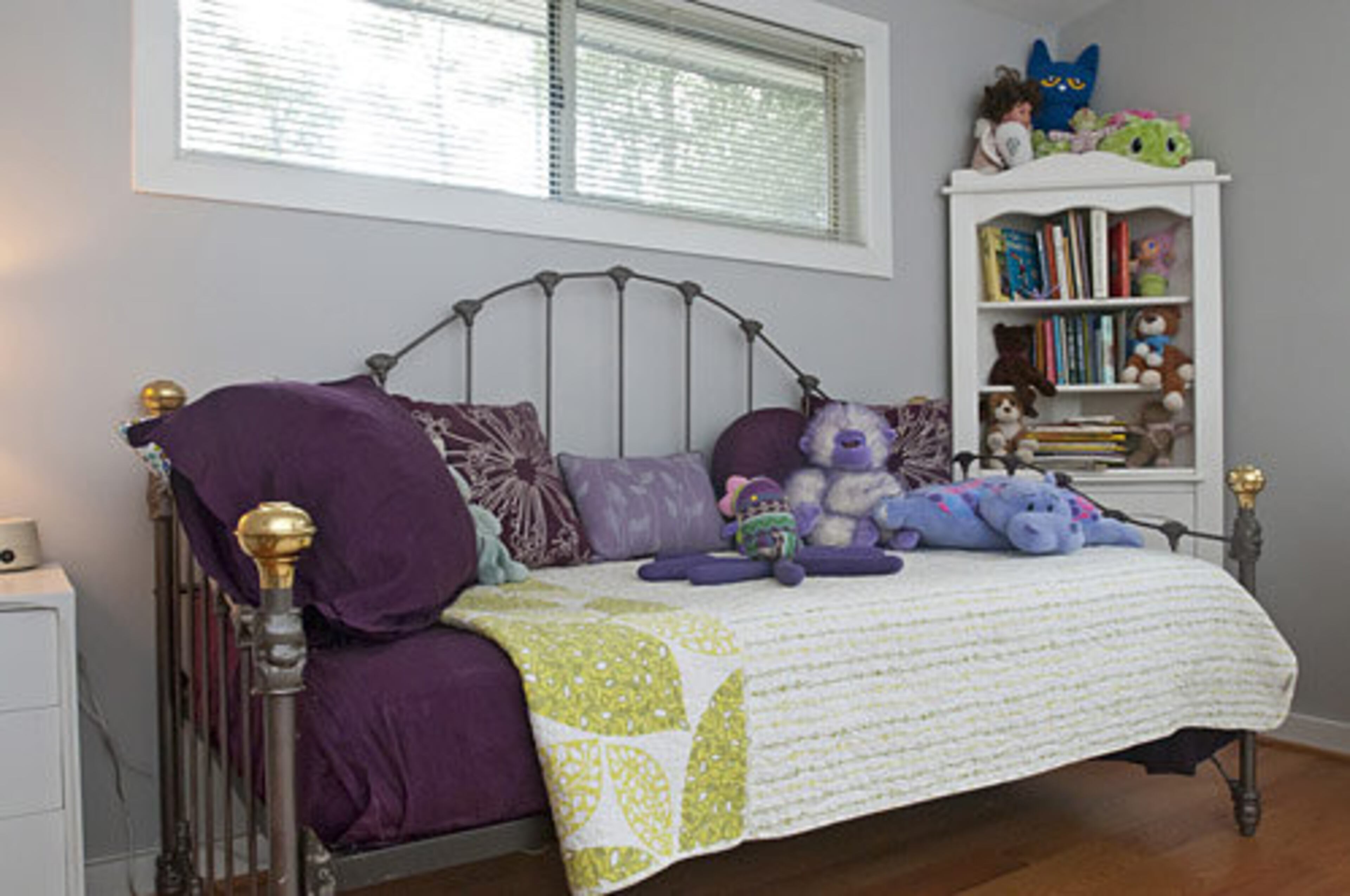 "This 'big girl room' is more classically themed, and the walls are soon to be adorned with homespun artwork," Rebecca said.