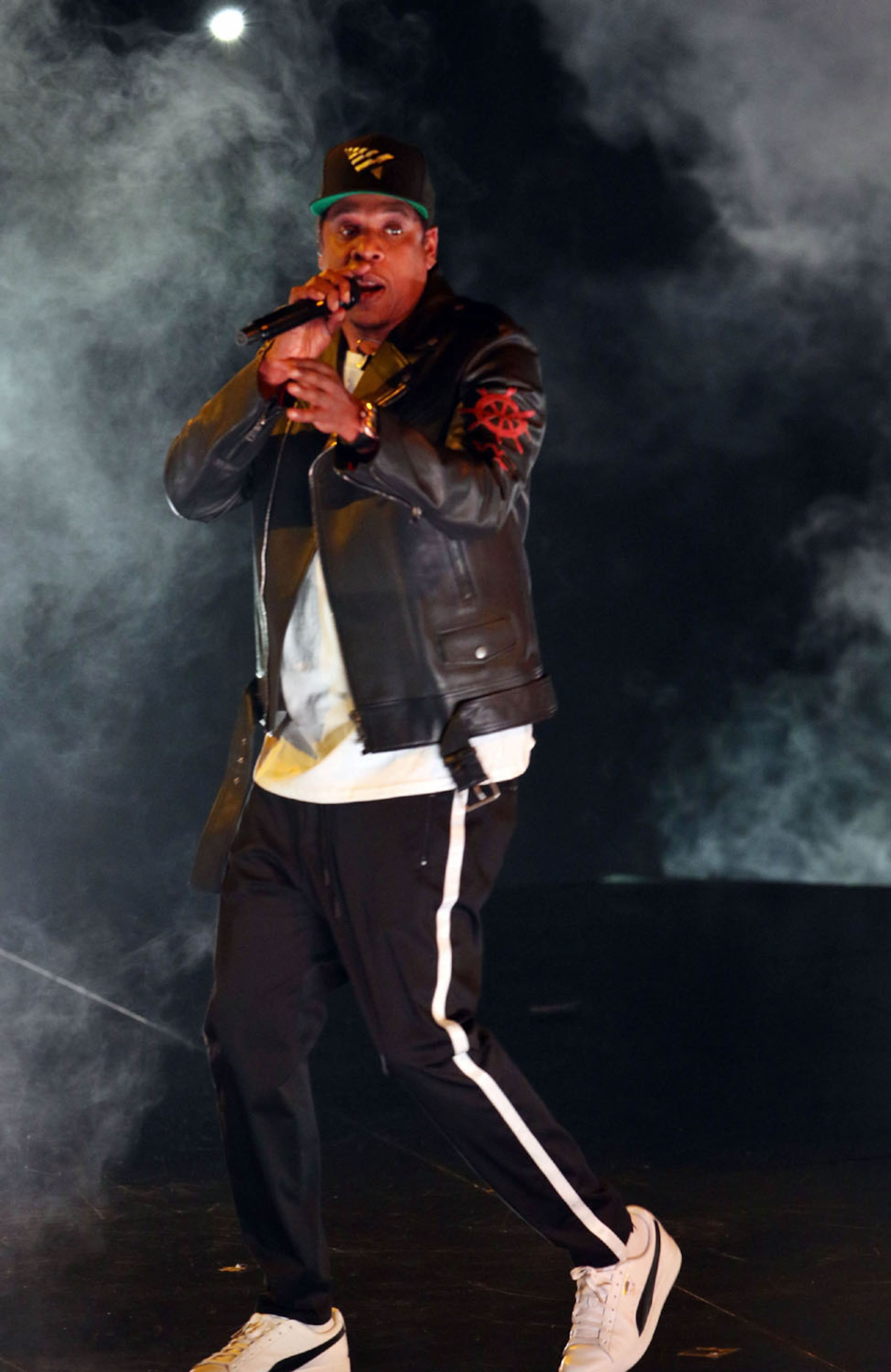 -- Jay-Z performs "No Church in the Wild."Jay-Z brought his 4:44 Tour to sold out Philips Arena on Tuesday, November 14, 2017, with Vic Mensa opening.Robb Cohen Photography & Video /RobbsPhotos.com