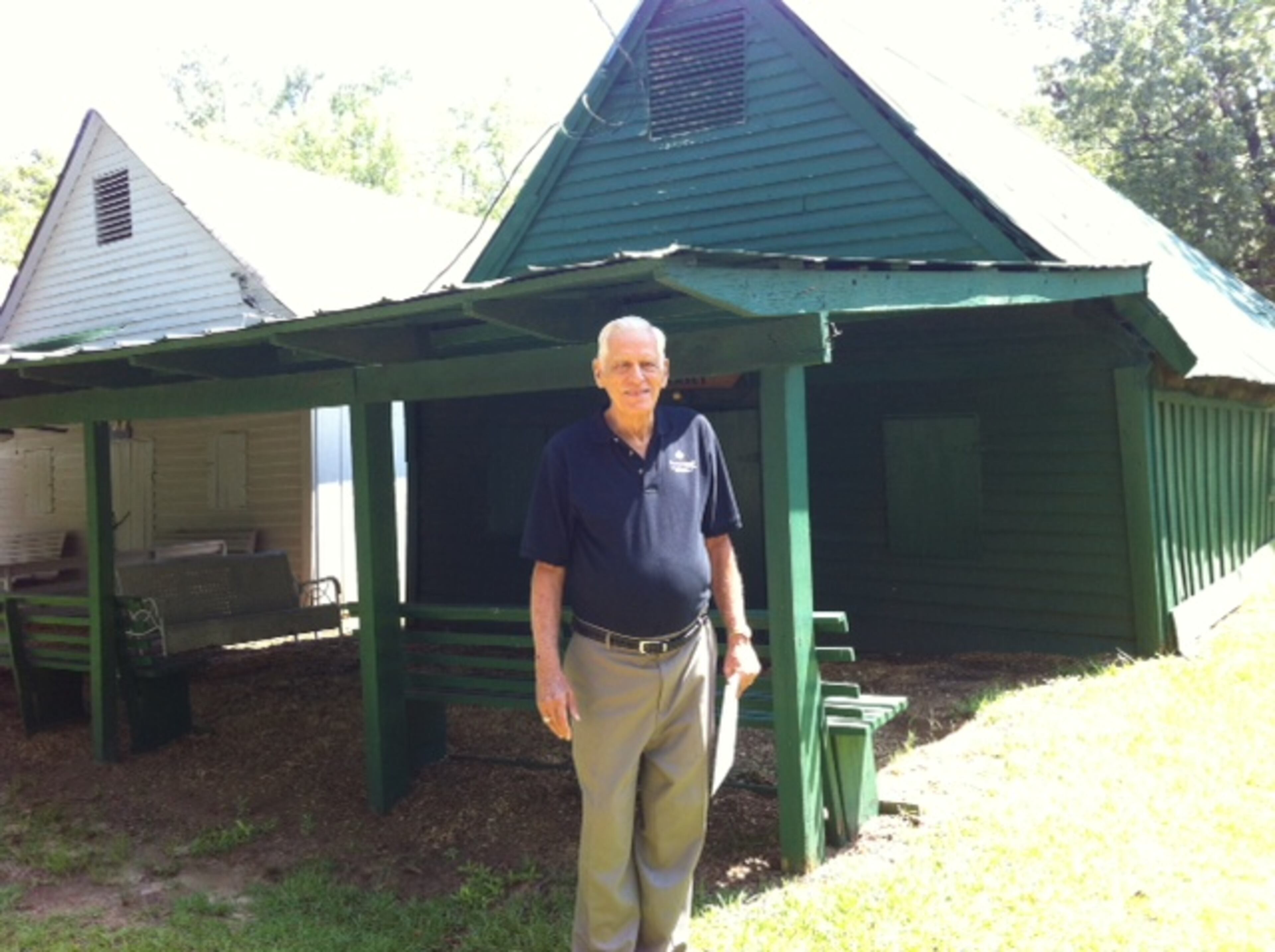 Former Covington mayor Sam Ramsey has been going to camp meetings for decades. His mother was pregnant with him during a camp meeting and he was born a few months later.