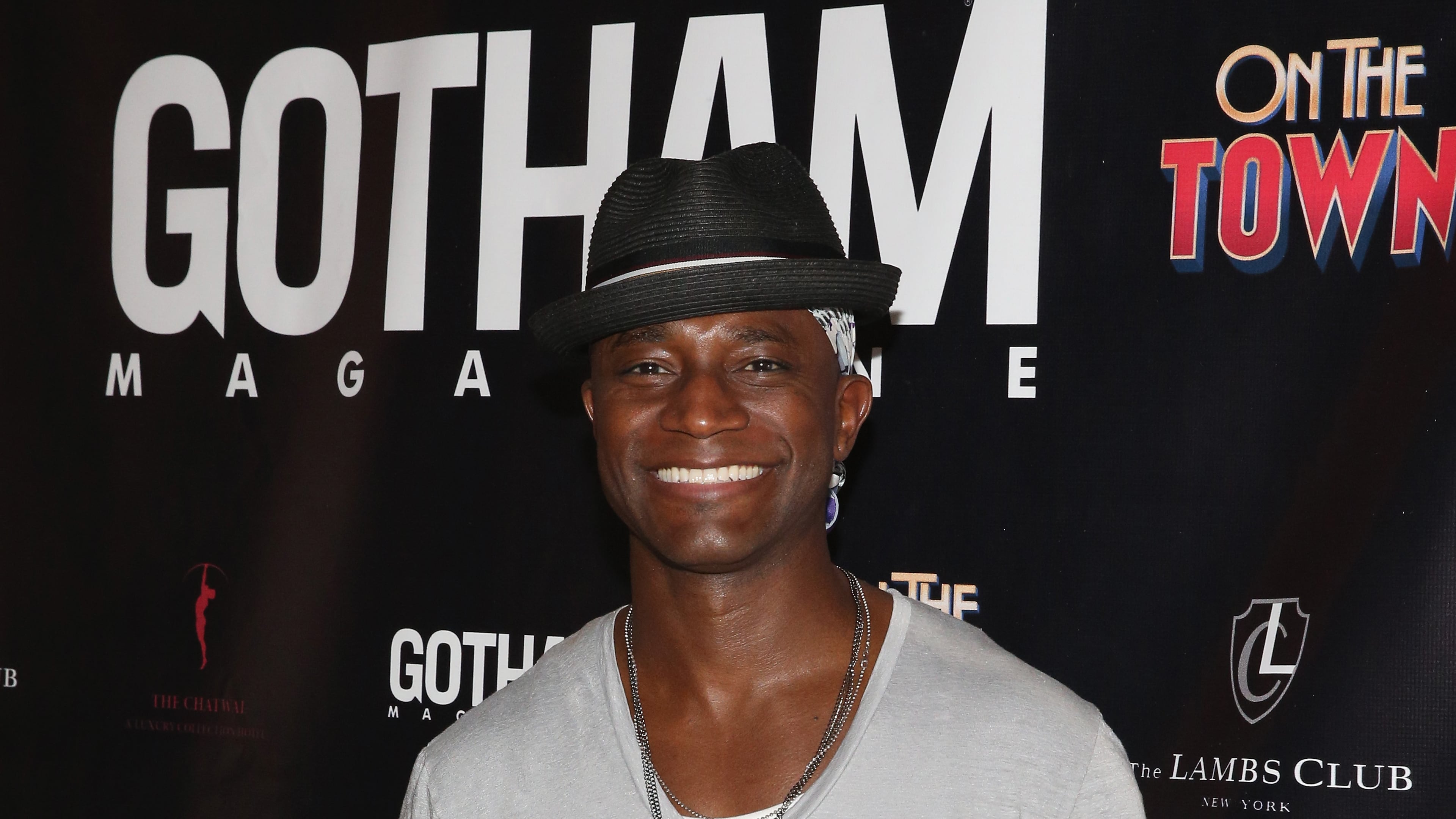 NEW YORK, NY - AUGUST 25: Taye Diggs attends the Gotham Magazine Celebrates Misty Copeland's Broadway Debut In On The Town on August 25, 2015 in New York City. (Photo by Robin Marchant/Getty Images for Gotham Magazine)