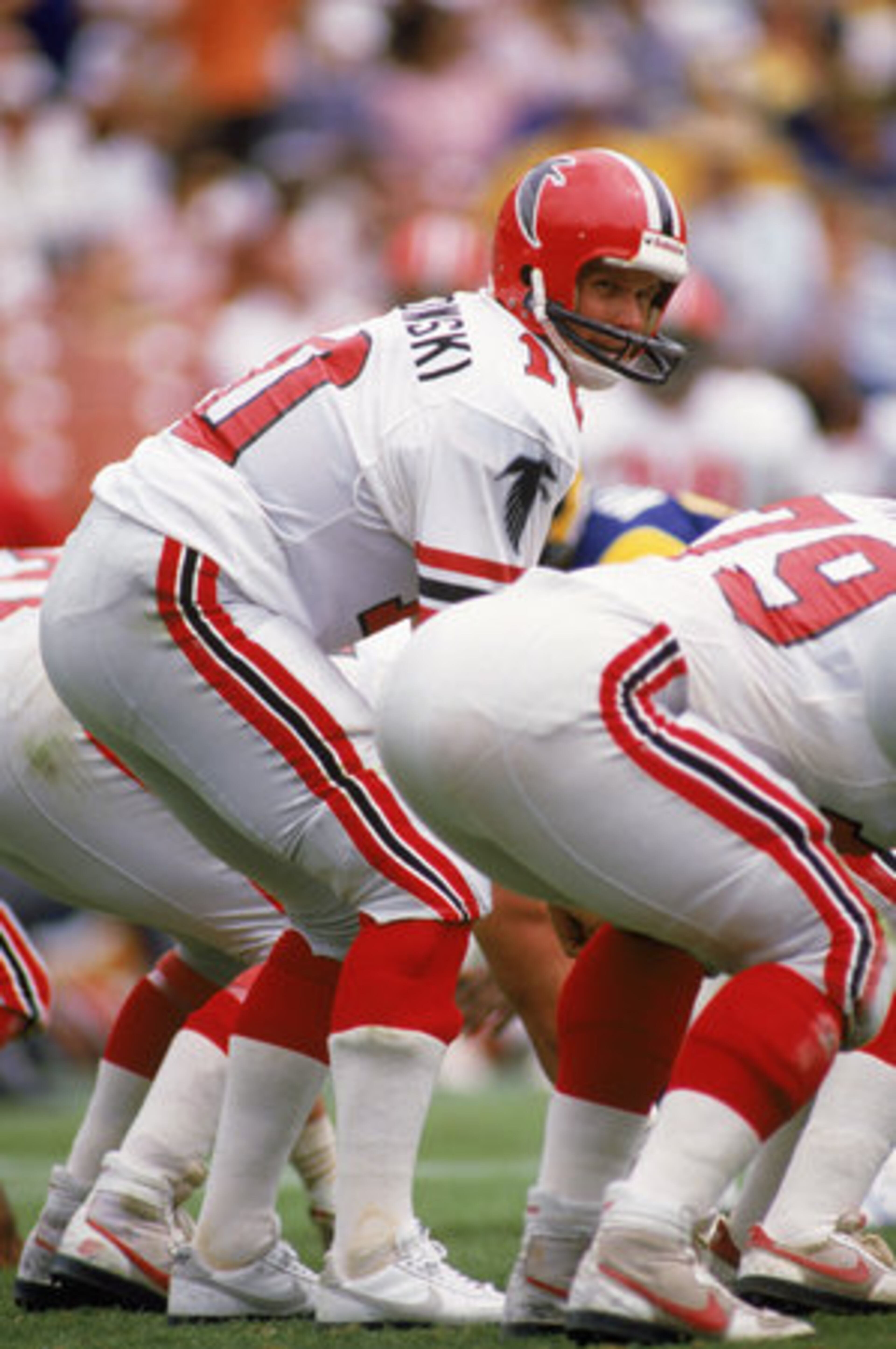 Steve Bartkowski had over 24,000 yards passing in his career.