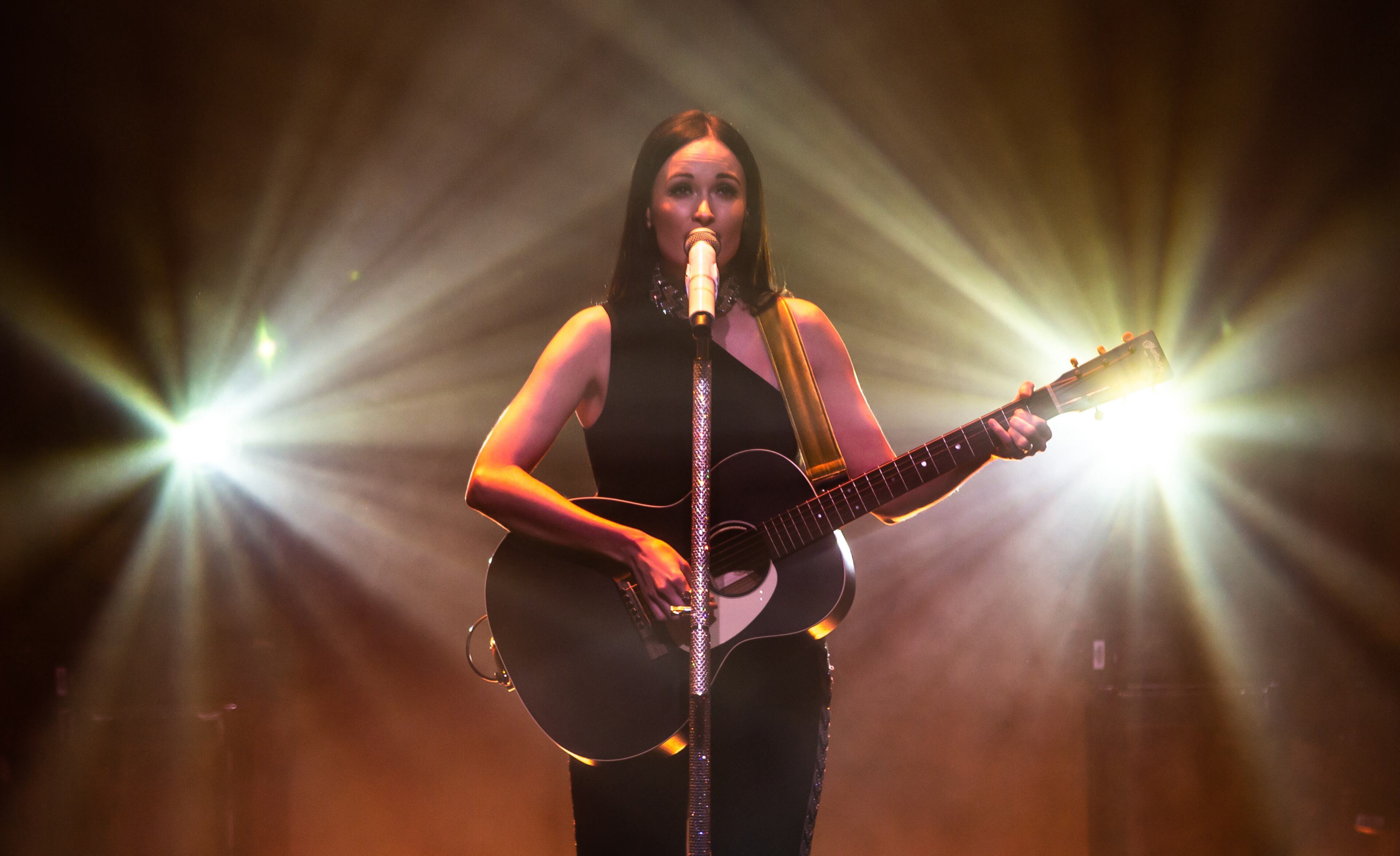 Kacey Musgraves performs at the first of two sold-out concerts at The Tabernacle in Atlanta on Friday, March 22, 2019. She took home the award for album of the year at this year's Grammys for "Golden Hour." (Photo: Ryan Fleisher / Special to The Atlanta Journal-Constitution)