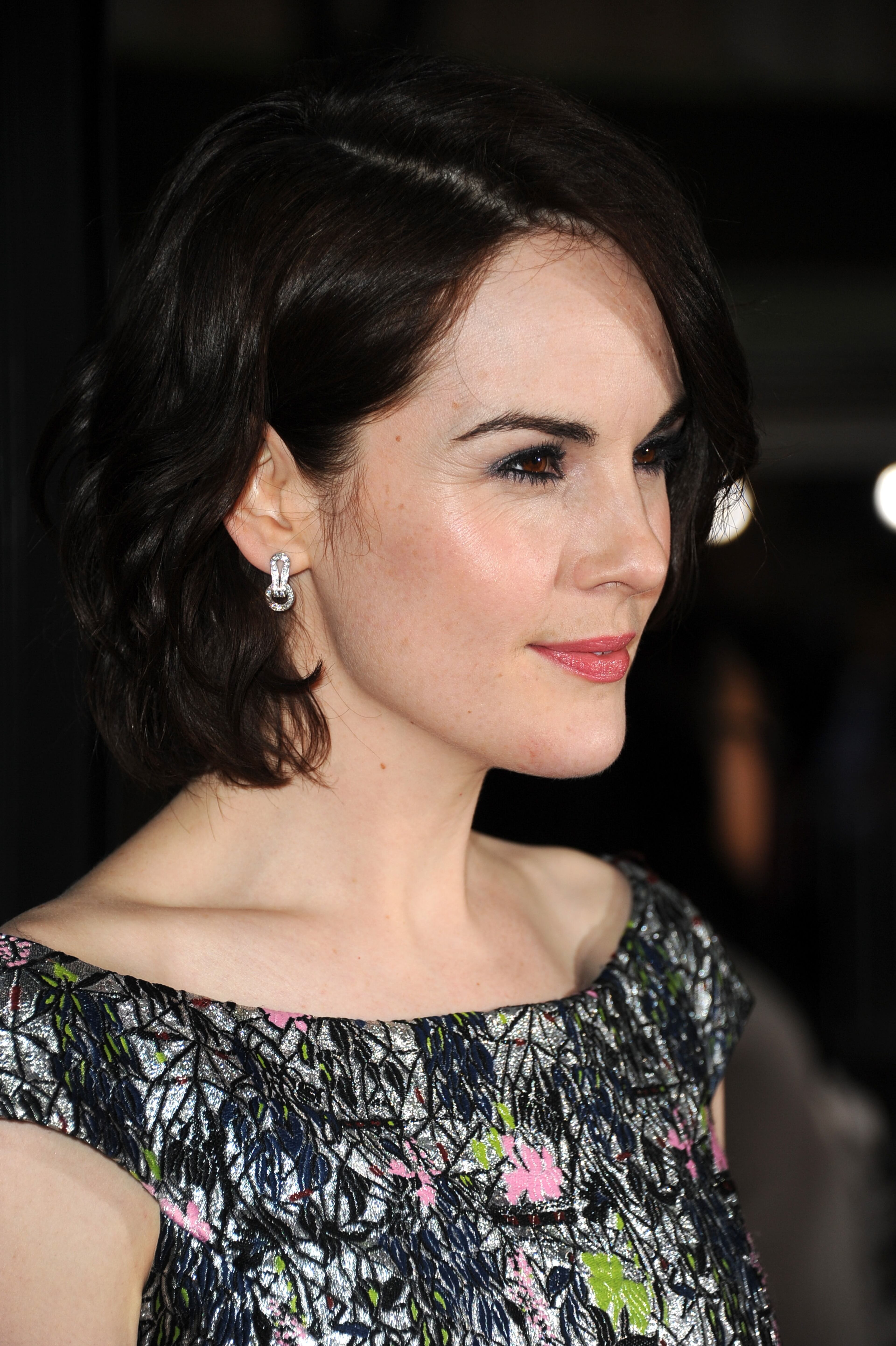 Actress Michelle Dockery attends the premiere of Universal Pictures and Studiocanal's "Non-Stop" at Regency Village Theatre on February 24, 2014 in Westwood, California. (Photo by Kevin Winter/Getty Images)