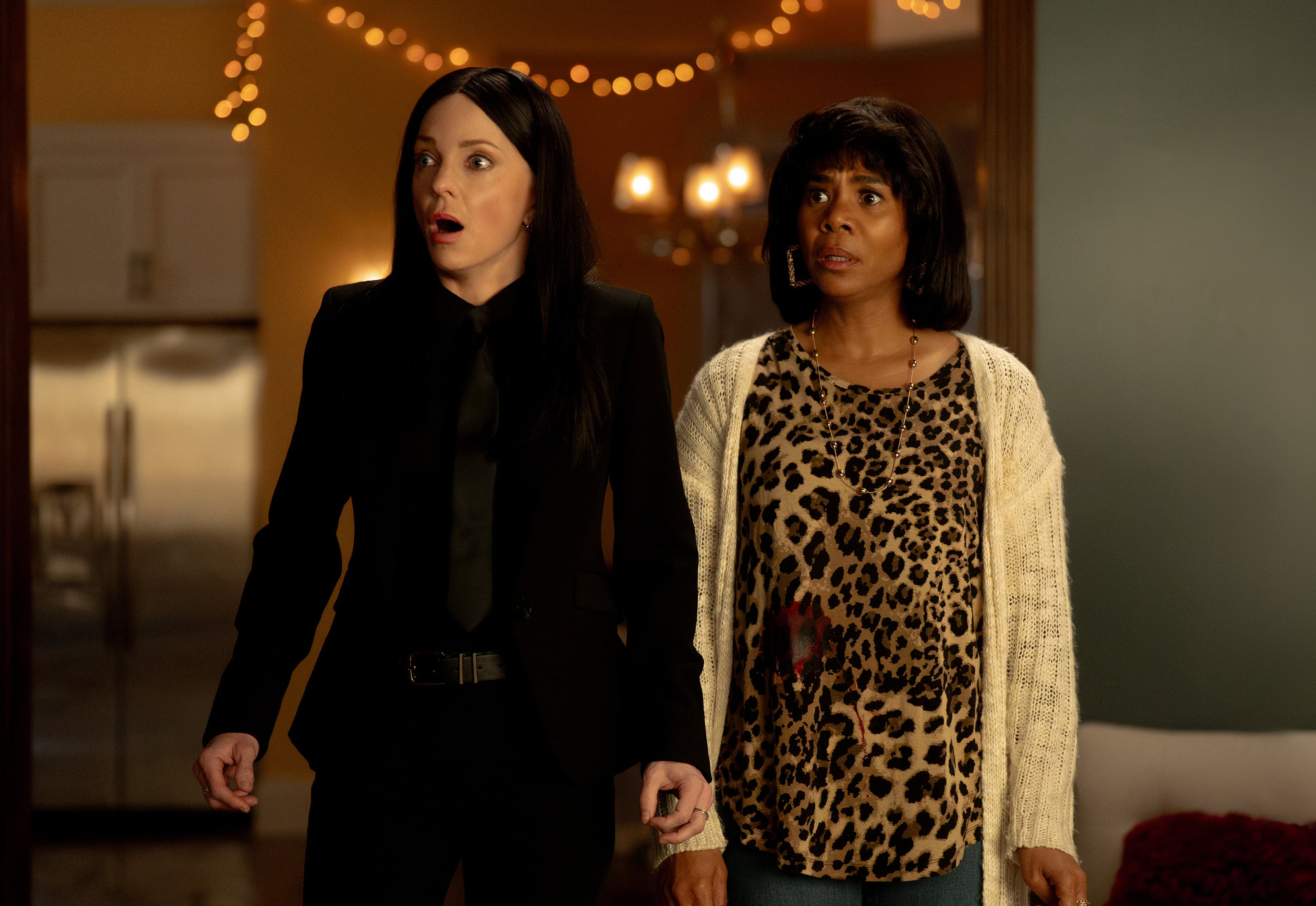 Anna Faris plays Cindy and Regina Hall plays Brenda in "Scary Movie." (Quantrell Colbert/Courtesy of Paramount Pictures)