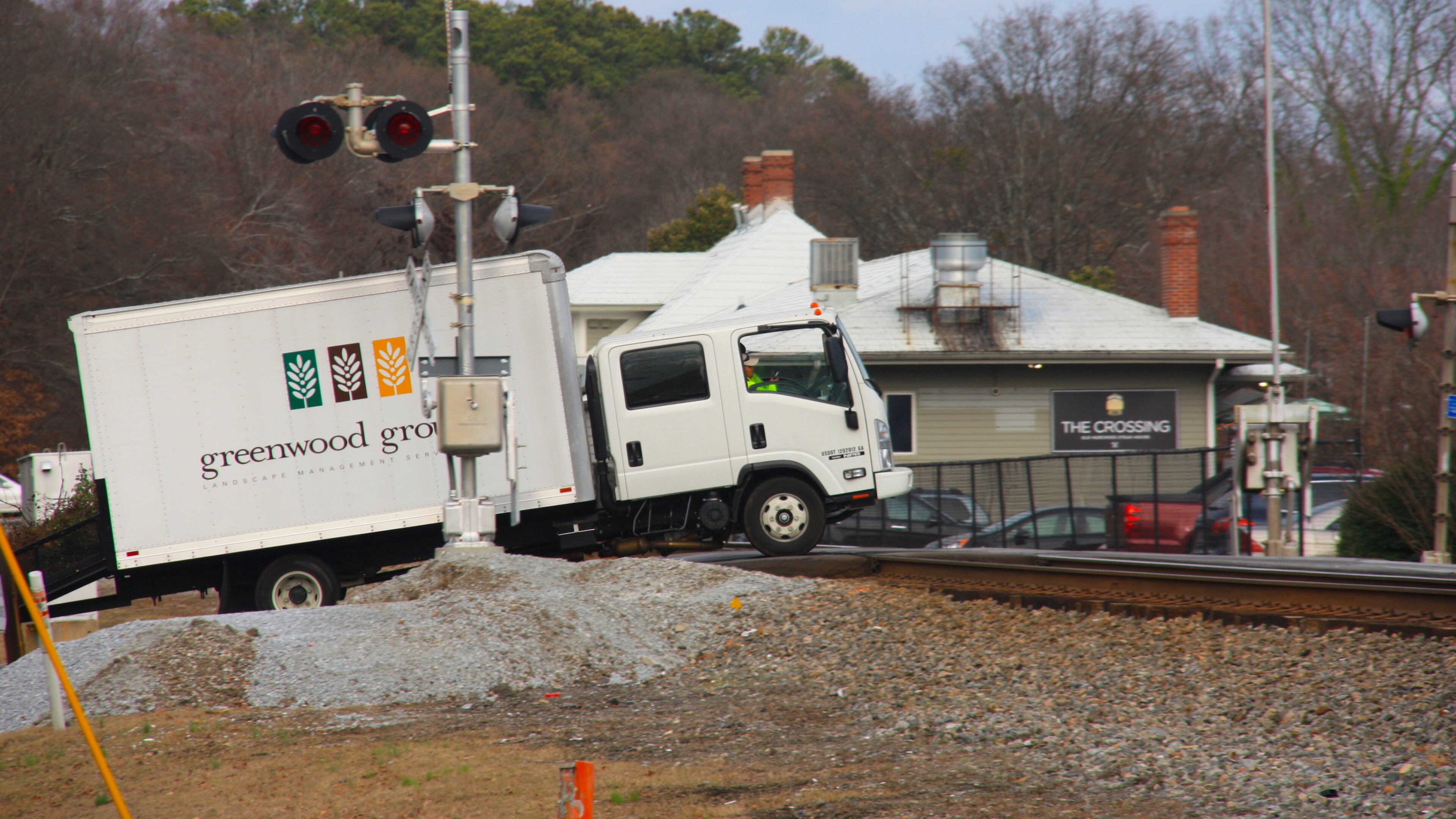 Gwinnett Commissioners will execute an intergovernmental agreement with Norcross to fund the safety and realignment project at Holcomb Bridge Road at the Norfolk Southern Railroad Crossing and improve the intersection at Medlock Bridge Road and North Peachtree Street/Langford Road. Photo by Karen Huppertz