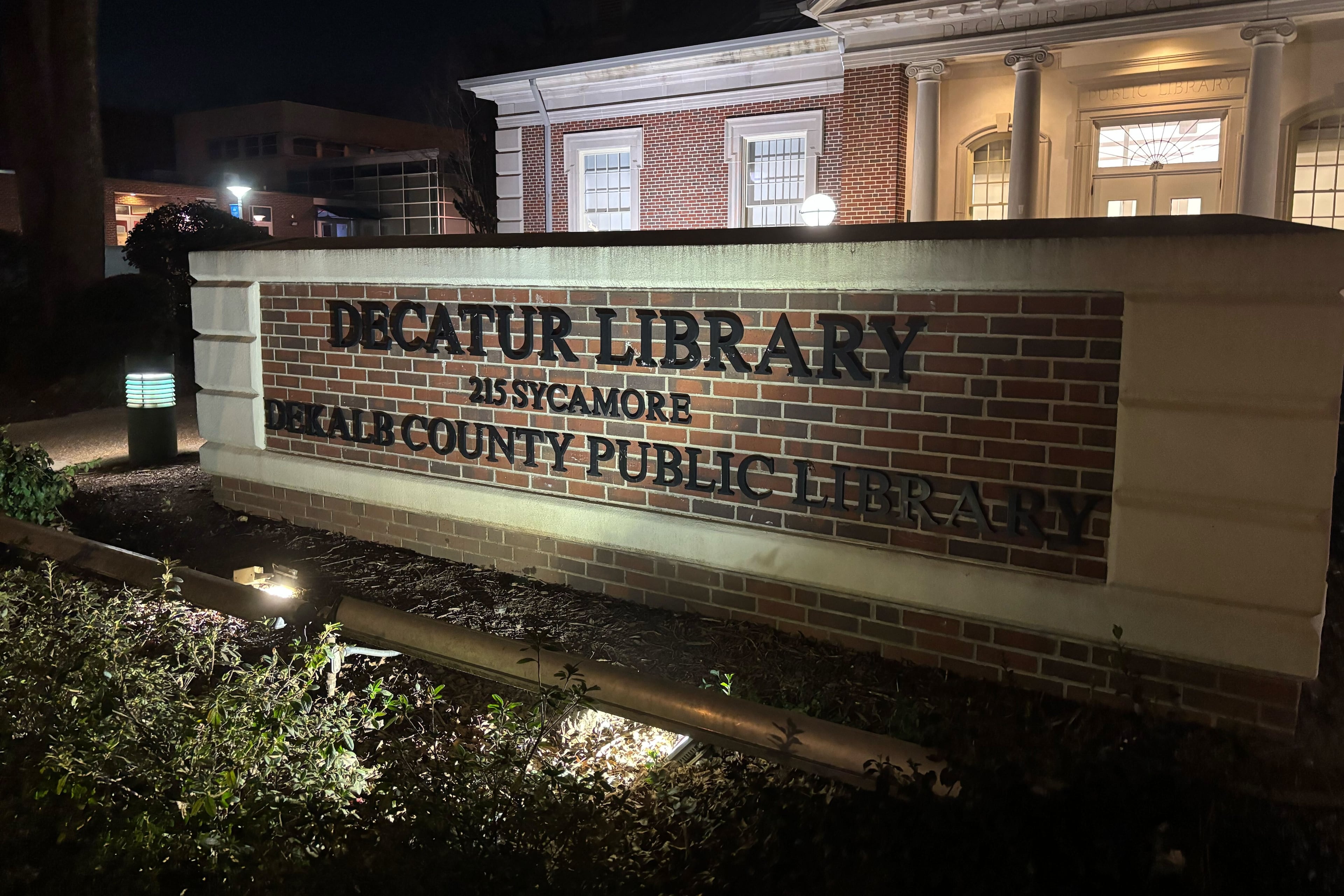 The victim was critically injured in the shooting at the Sycamore Street library. Medicus Brown, who was previously charged, was granted immunity on the grounds of self-defense. (David Aaro/AJC)
