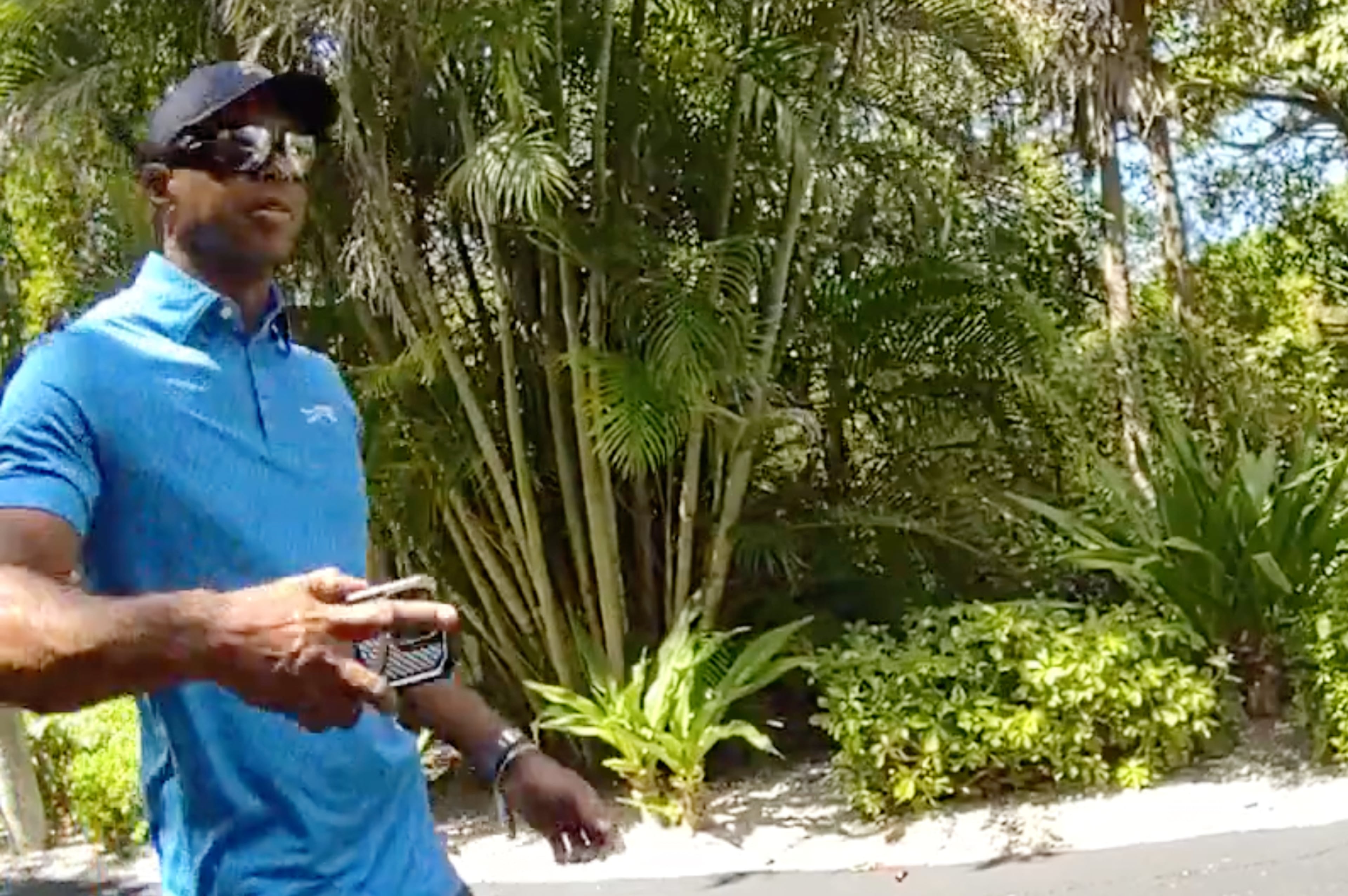 Tiger Woods Crash Golf