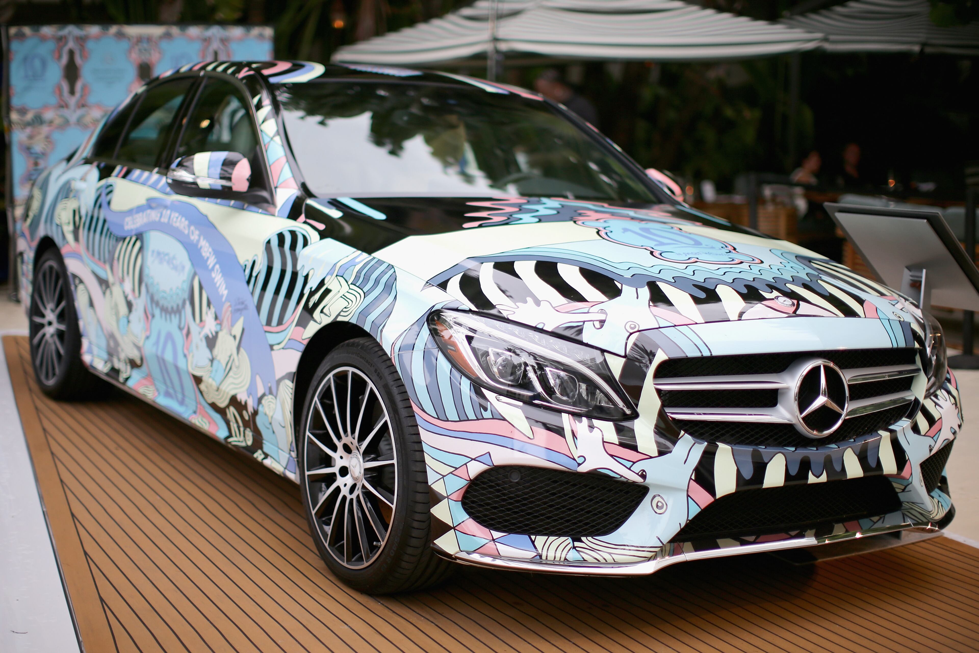 MIAMI BEACH, FL - JULY 17: A general view of atmosphere during Mercedes-Benz Fashion Week Swim 2015 at The Raleigh on July 17, 2014 in Miami Beach, Florida. (Photo by Neilson Barnard/Getty Images for Mercedes-Benz Fashion Week )
