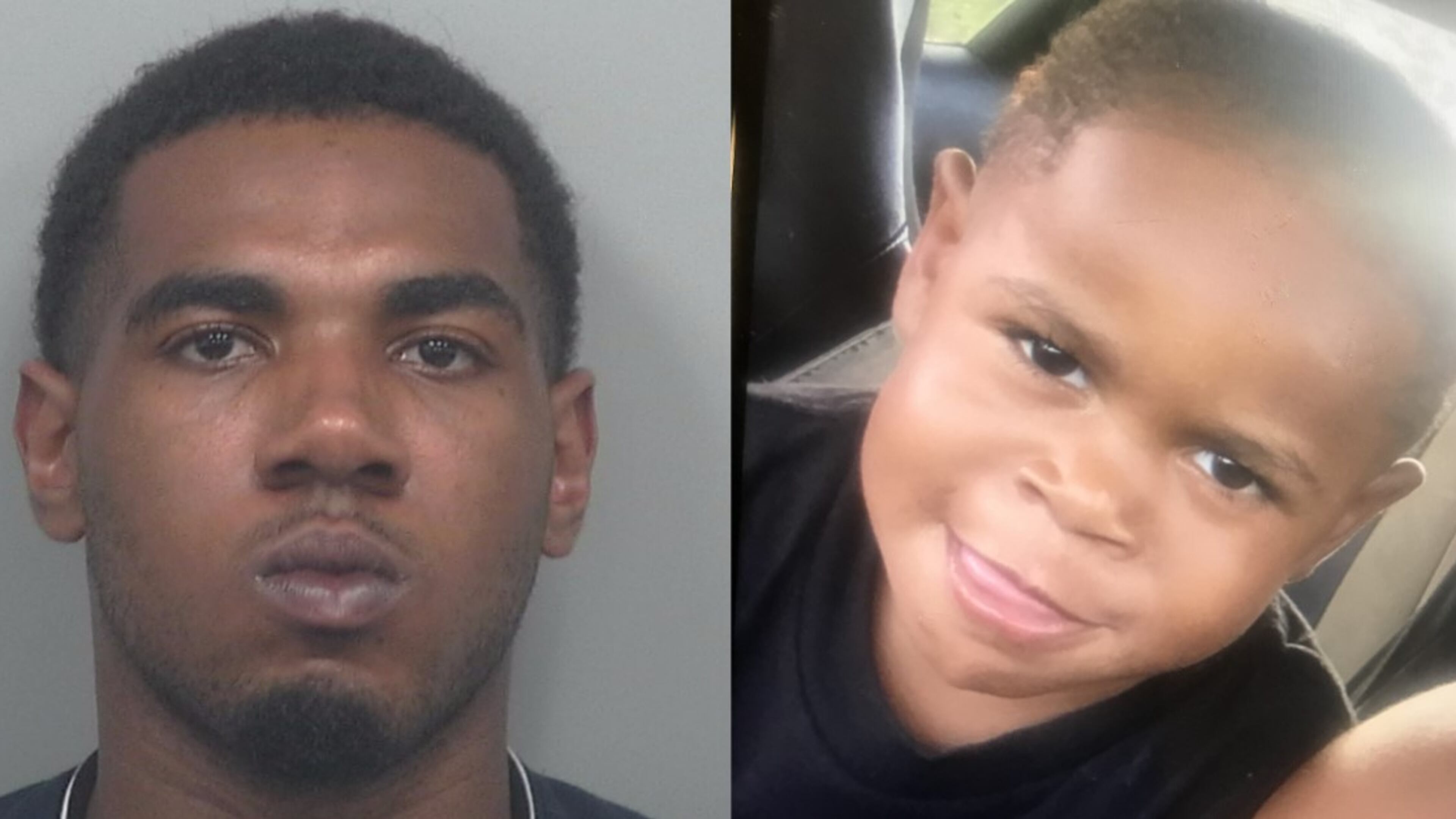 Artavious North (left) will face murder charges after a toddler's remains found in Fulton County were positively identified as his 2-year-old son J'Asiah Mitchell.