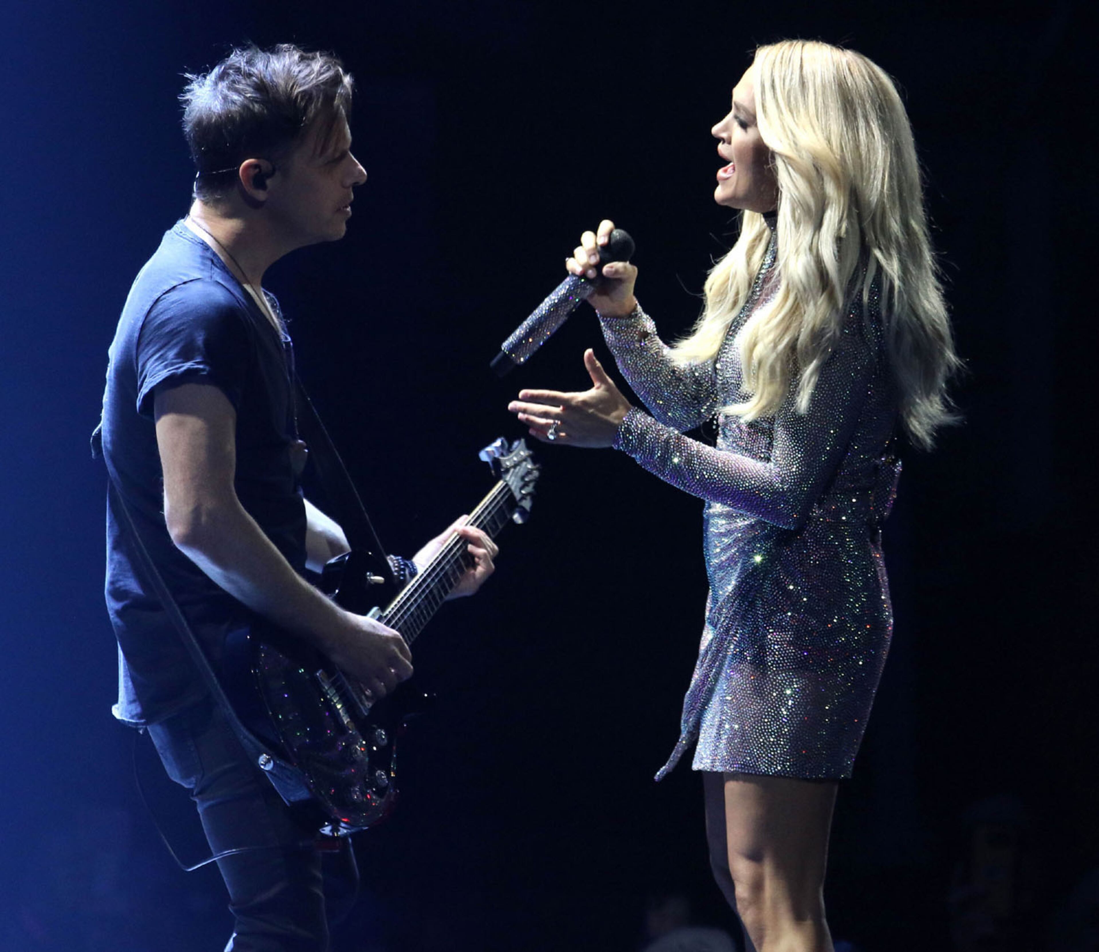 Carrie Underwood entertained a sold out crowd at State Farm Arena on her Cry Pretty Tour on Saturday, October 19, 2019. Maddie & Tae and Runaway June opened the concert. This is Underwood's first appearance in Atlanta since 2016.
Robb Cohen Photography & Video /RobbsPhotos.com