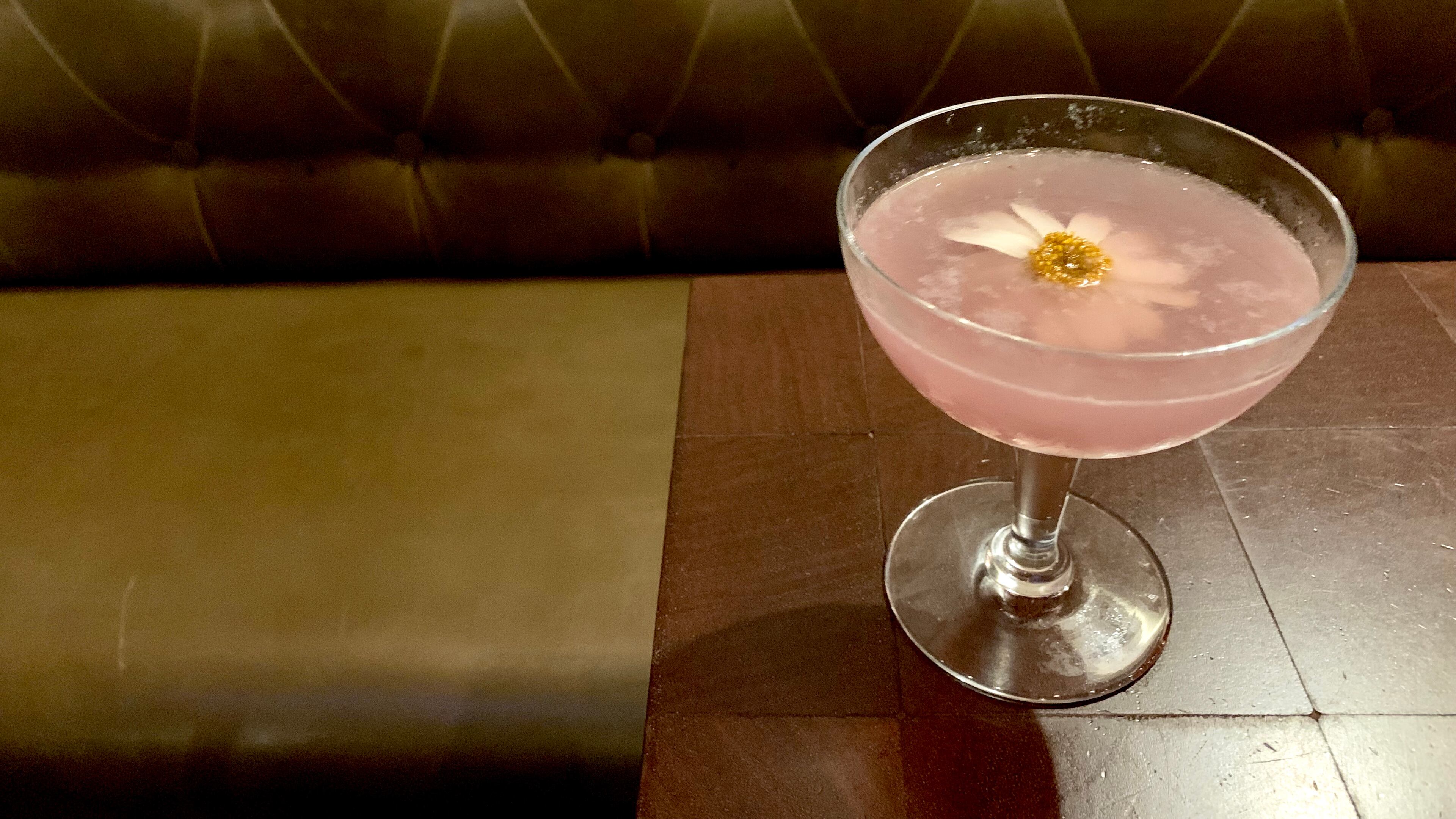 Rising Son uses edible flowers from home gardens for drinks like the California Lady.