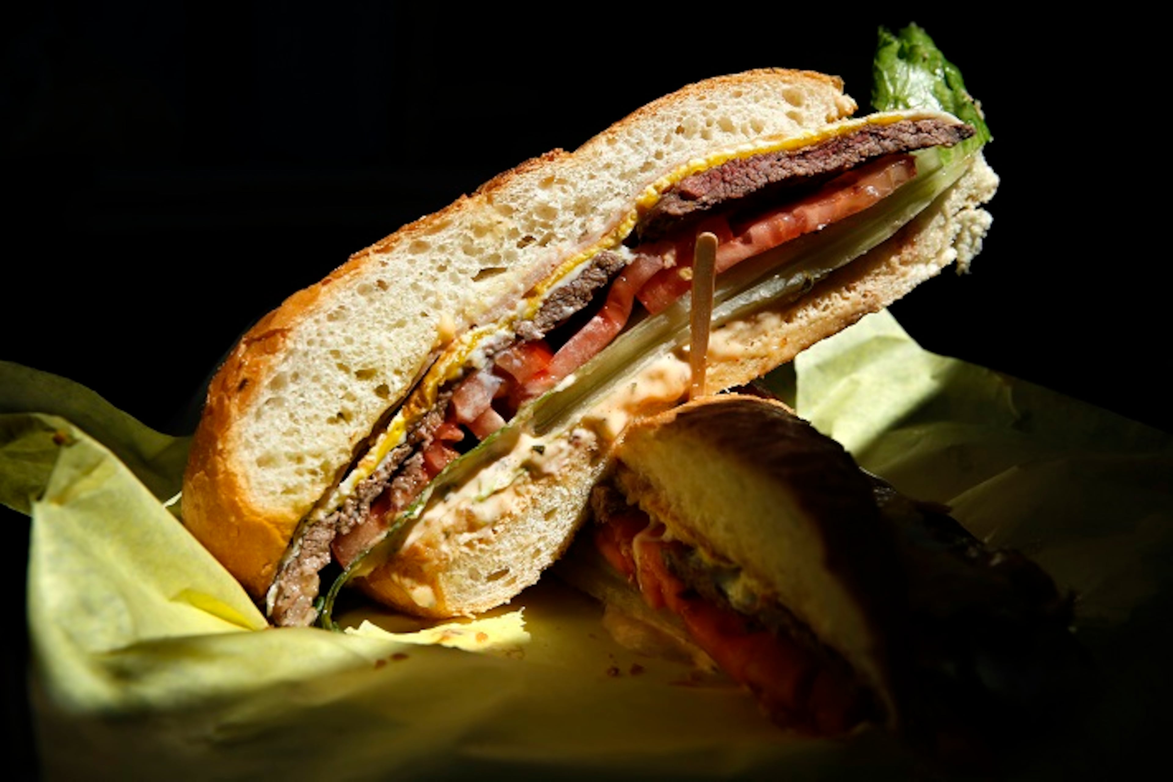Lomito, a steak sandwich, is on the menu at Mapuche. (Mel Melcon/Los Angeles Times/TNS)