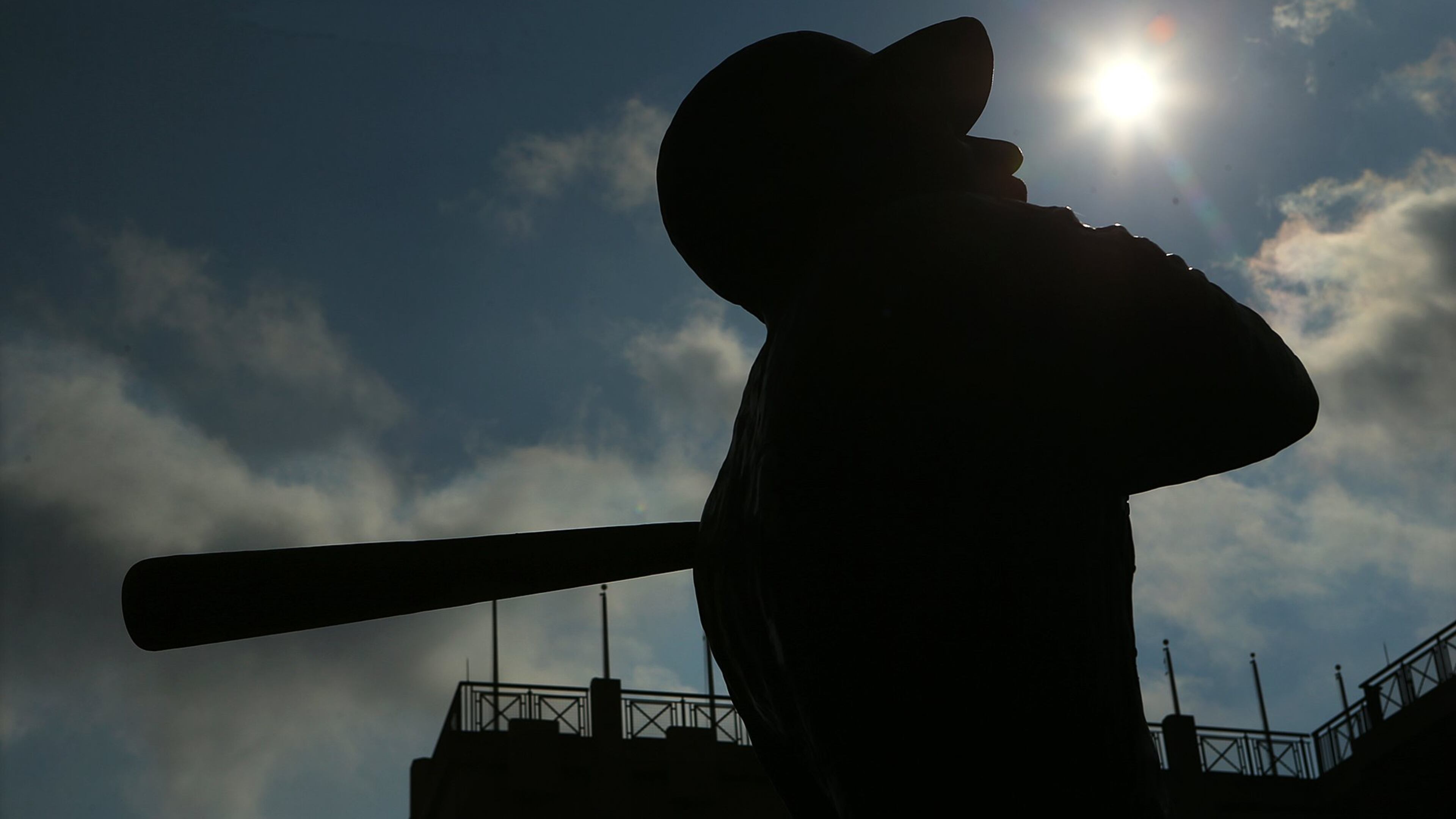 Fulton County Chairman John Eaves says this statue of Atlanta Braves home-run king Hank Aaron should remain in Atlanta. Curtis Compton / ccompton@ajc.com