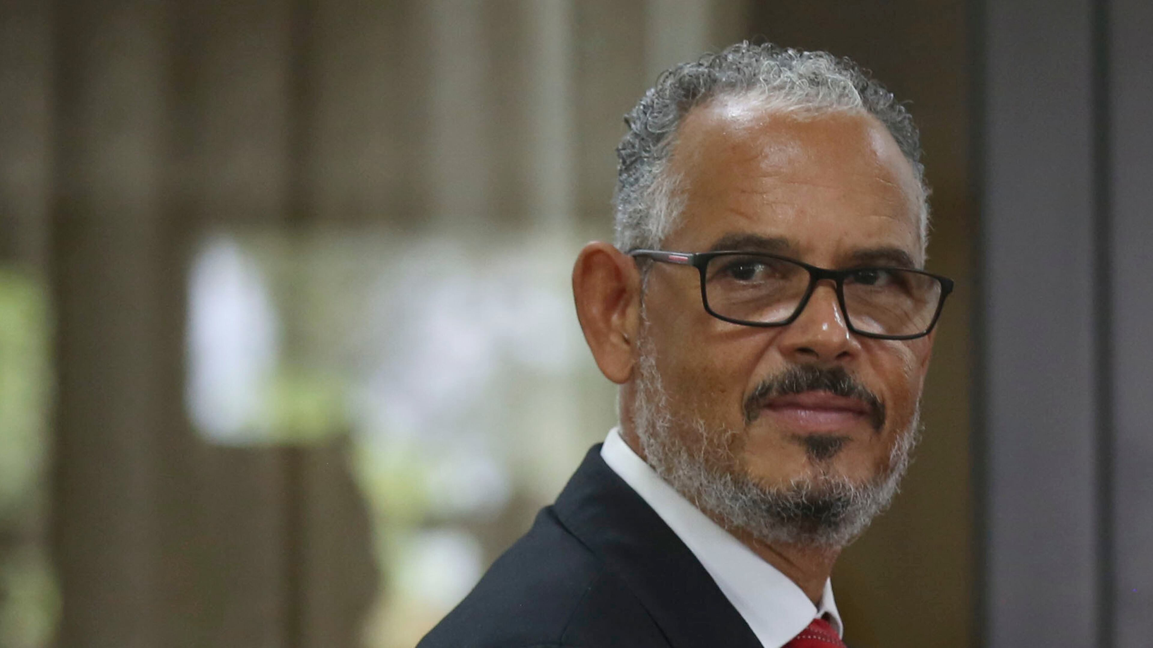 FILE - Haiti's Prime Minister Alix Didier Fils-Aimé attend the inauguration of the nation's new cabinet, in Port-au-Prince, Haiti, Nov. 16, 2024. (AP Photo/Odelyn Joseph, File)