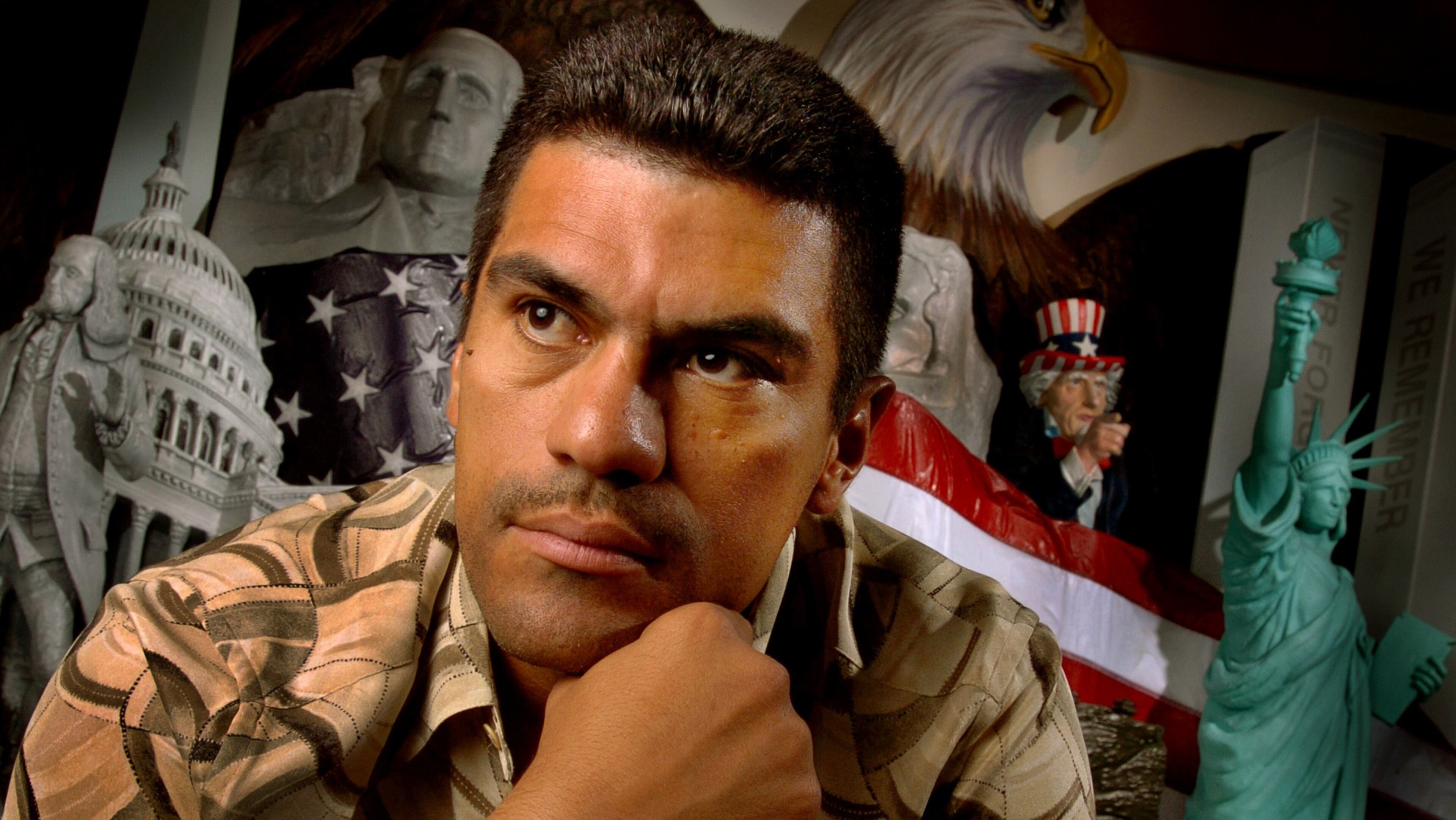 A native of Venezuela, Eddie Perez - along with his wife and daughter became naturalized U.S. citizens on Aug. 13, 2014 - more than 20 years after first moving to Atlanta.