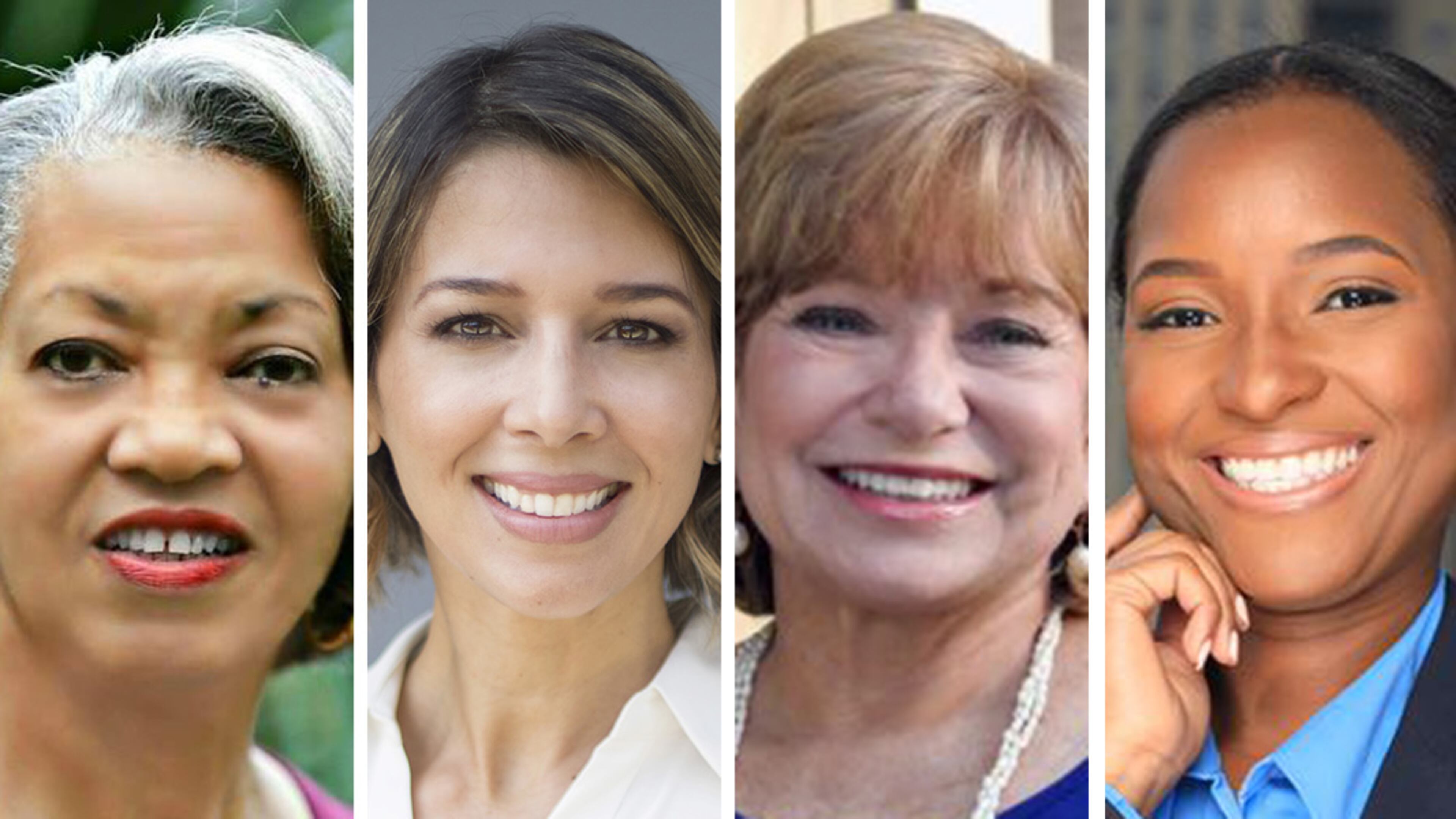 Four women are running in the state House District 86 primary. They are, from left, Joscelyn O’Neil, Zulma Lopez, incumbent state Rep. Michele Henson and LaDena Bolton. Submitted photos.