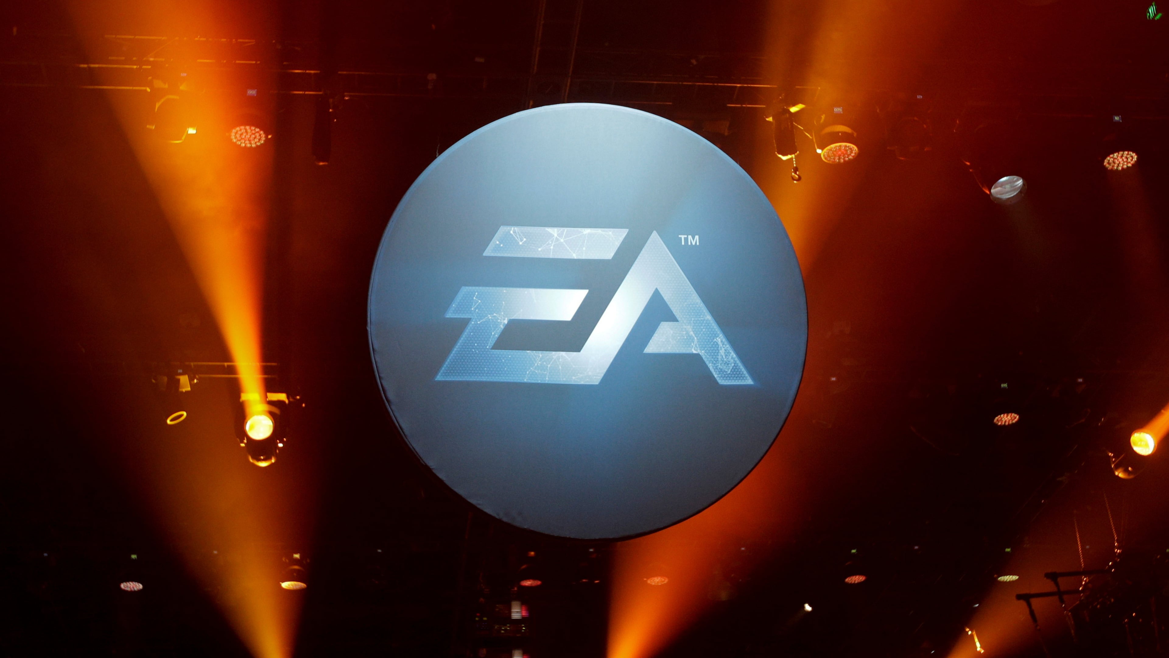 FILE - The logo for Electronic Arts is displayed during the Electronic Entertainment Expo in Los Angeles on June 12, 2013. (AP Photo/Jae C. Hong, File)