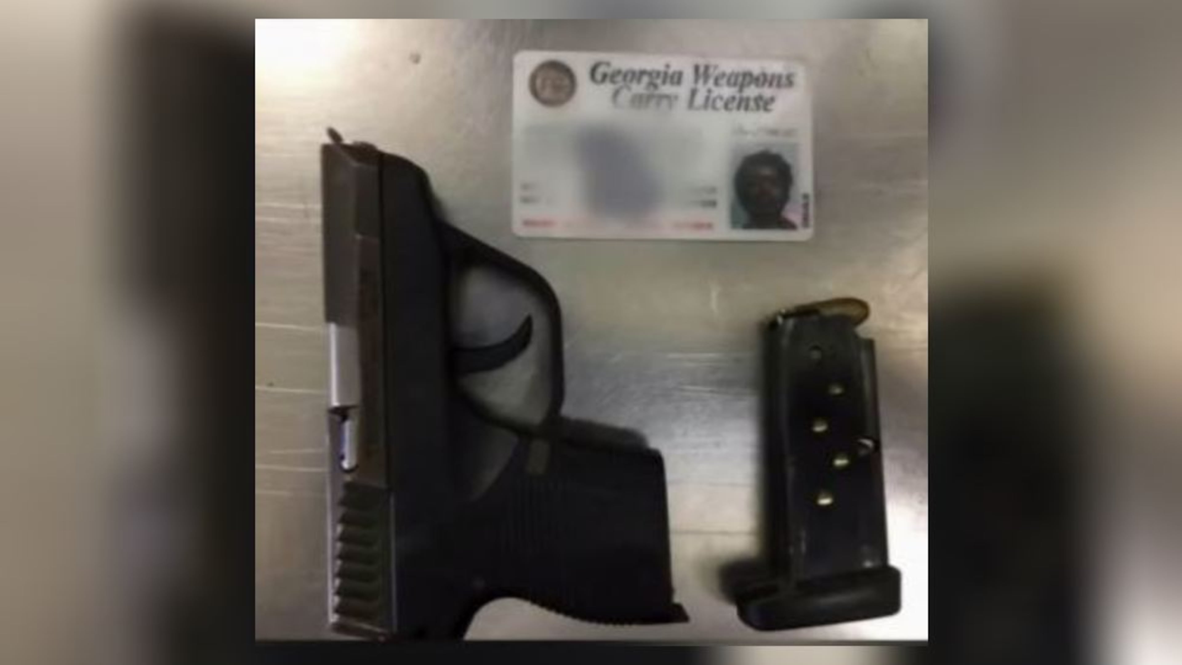 A loaded gun was found on an inmate at Fulton County's jail. (Credit: Channel 2 Action News)