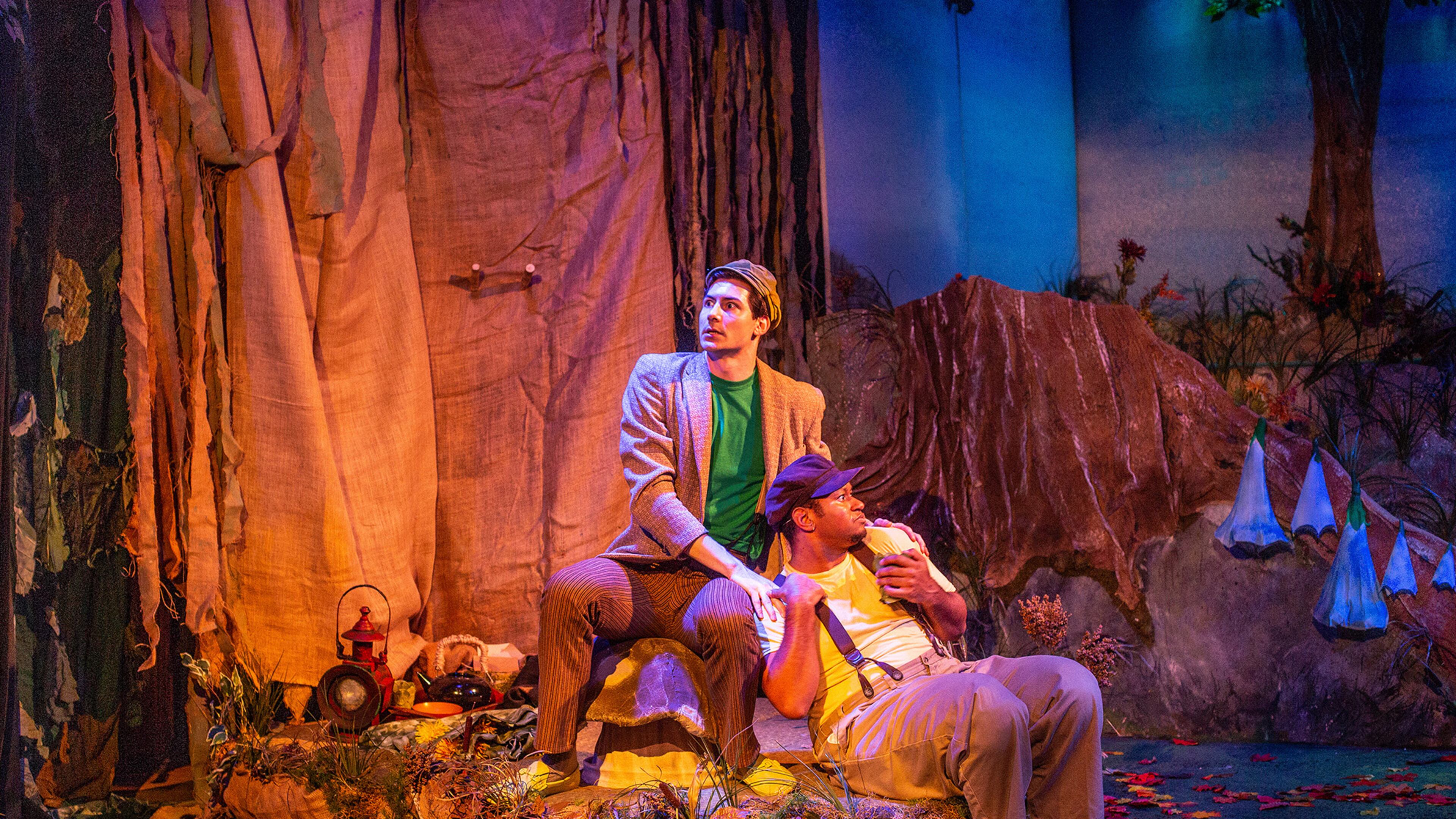 Matt Baum (left) and Greg Hunter play the title roles of "A Year With Frog and Toad" at Synchronicity Theatre.
Courtesy of Jerry Siegel