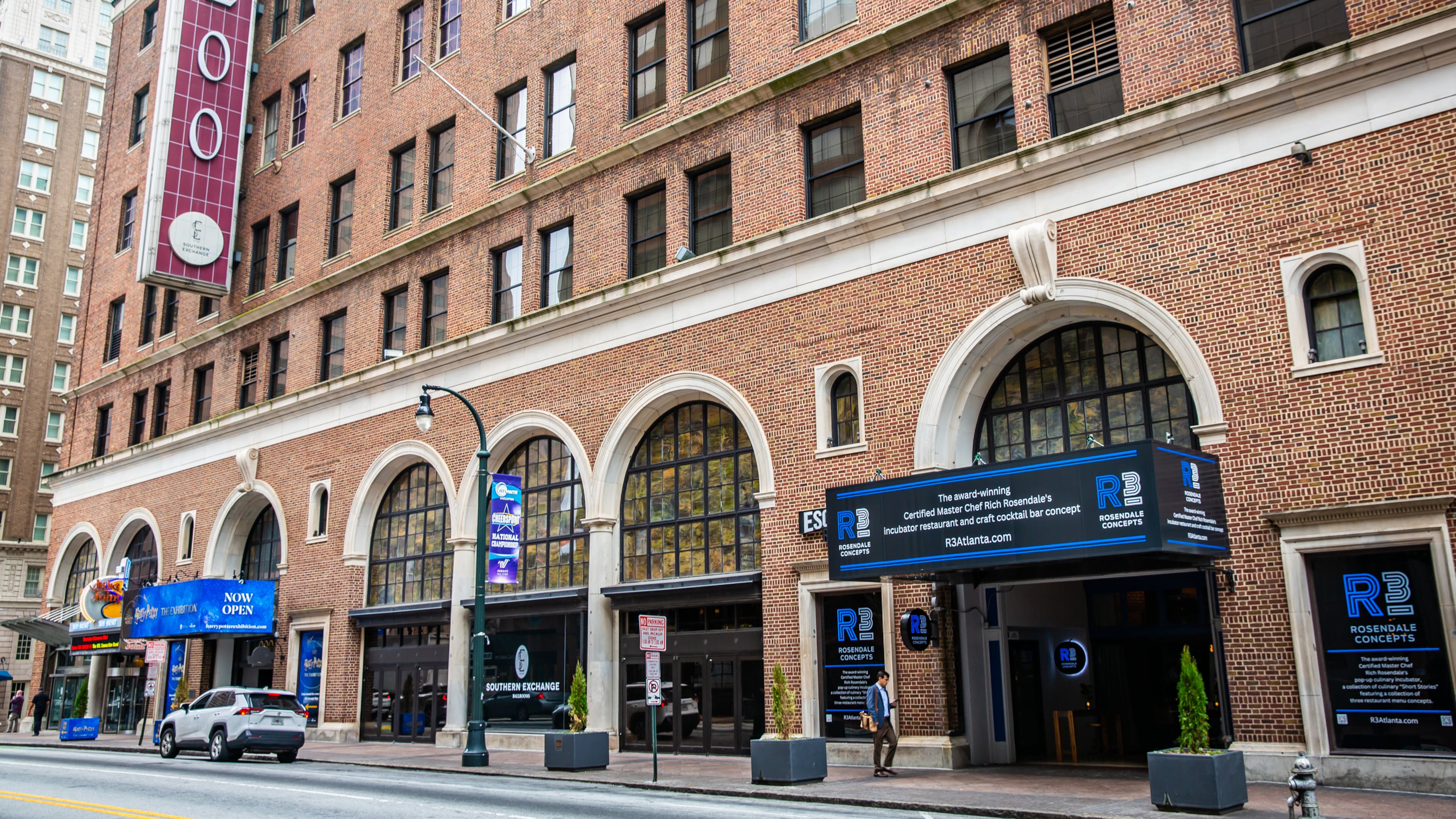 The exterior of the 200 Peachtree Street building in downtown Atlanta. / Courtesy of 200 Peachtree Group