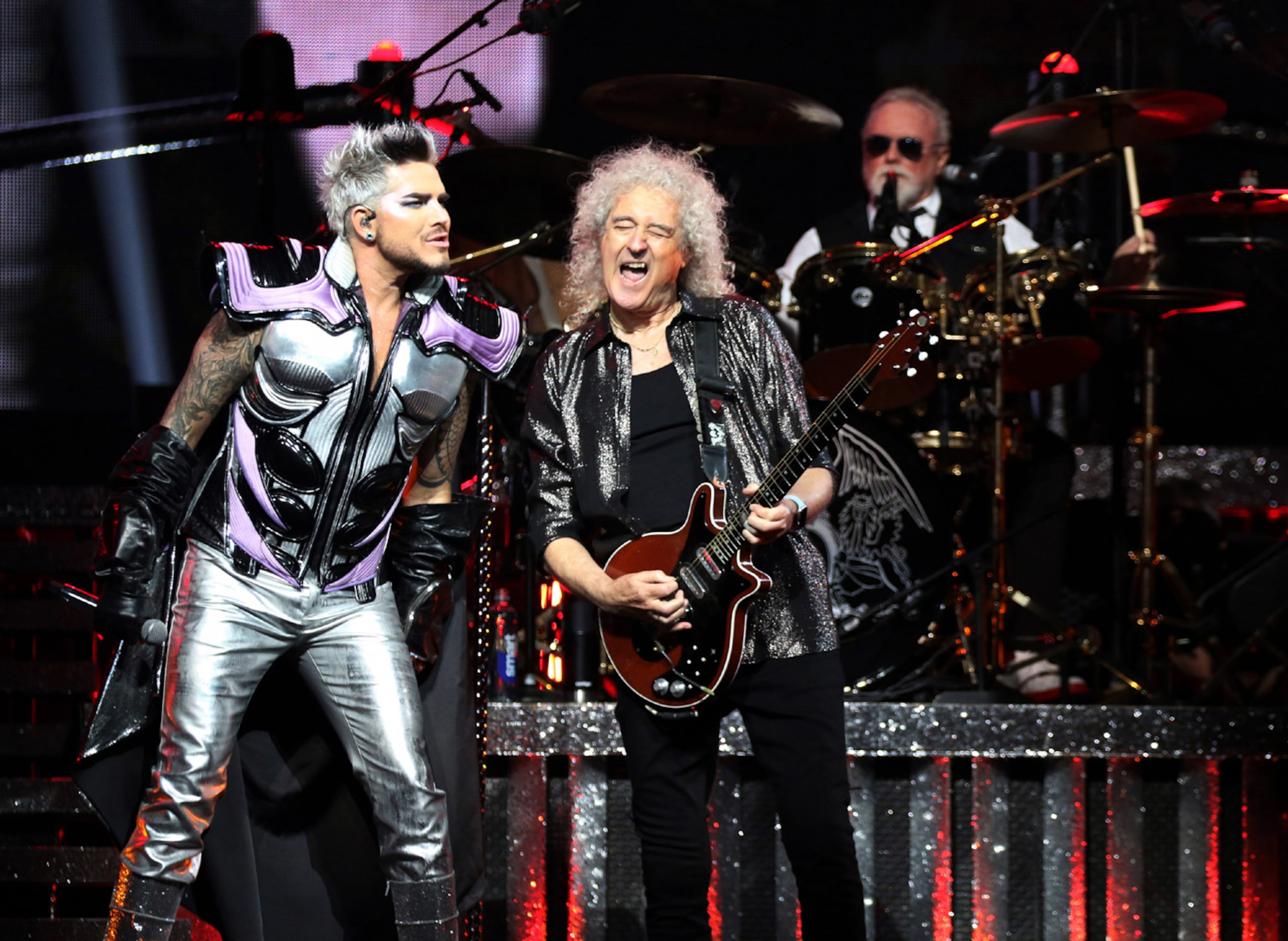 Queen + Adam Lambert rocked sold out State Farm Arena on Monday, October 23, 2023.
Robb Cohen for the Atlanta Journal-Constitution