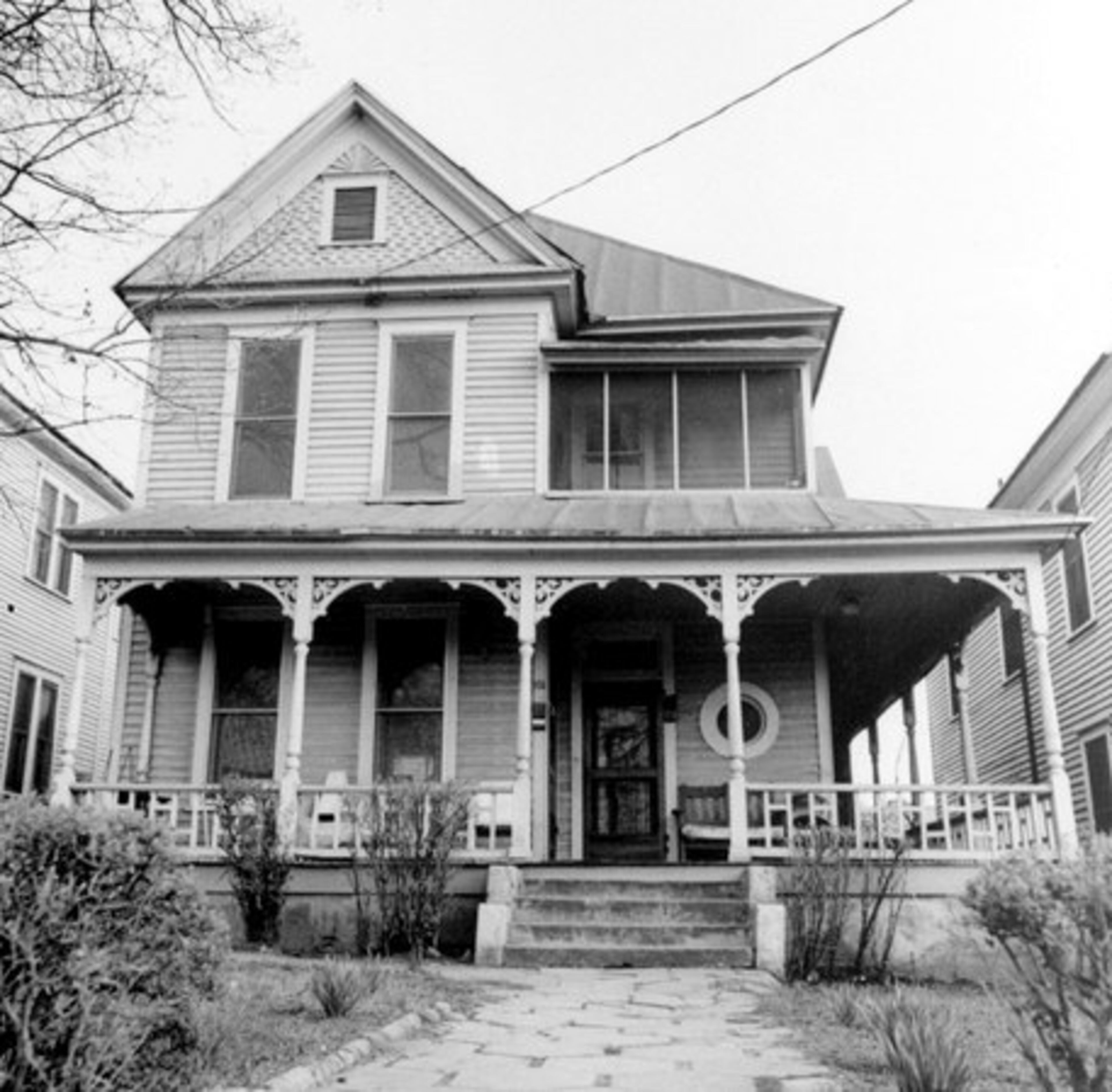 Dr. Martin Luther King Jr.'s birth home is shown at 501 Auburn Avenue N.E. in Atlanta. Dr. King was born here on Jan. 15, 1929.