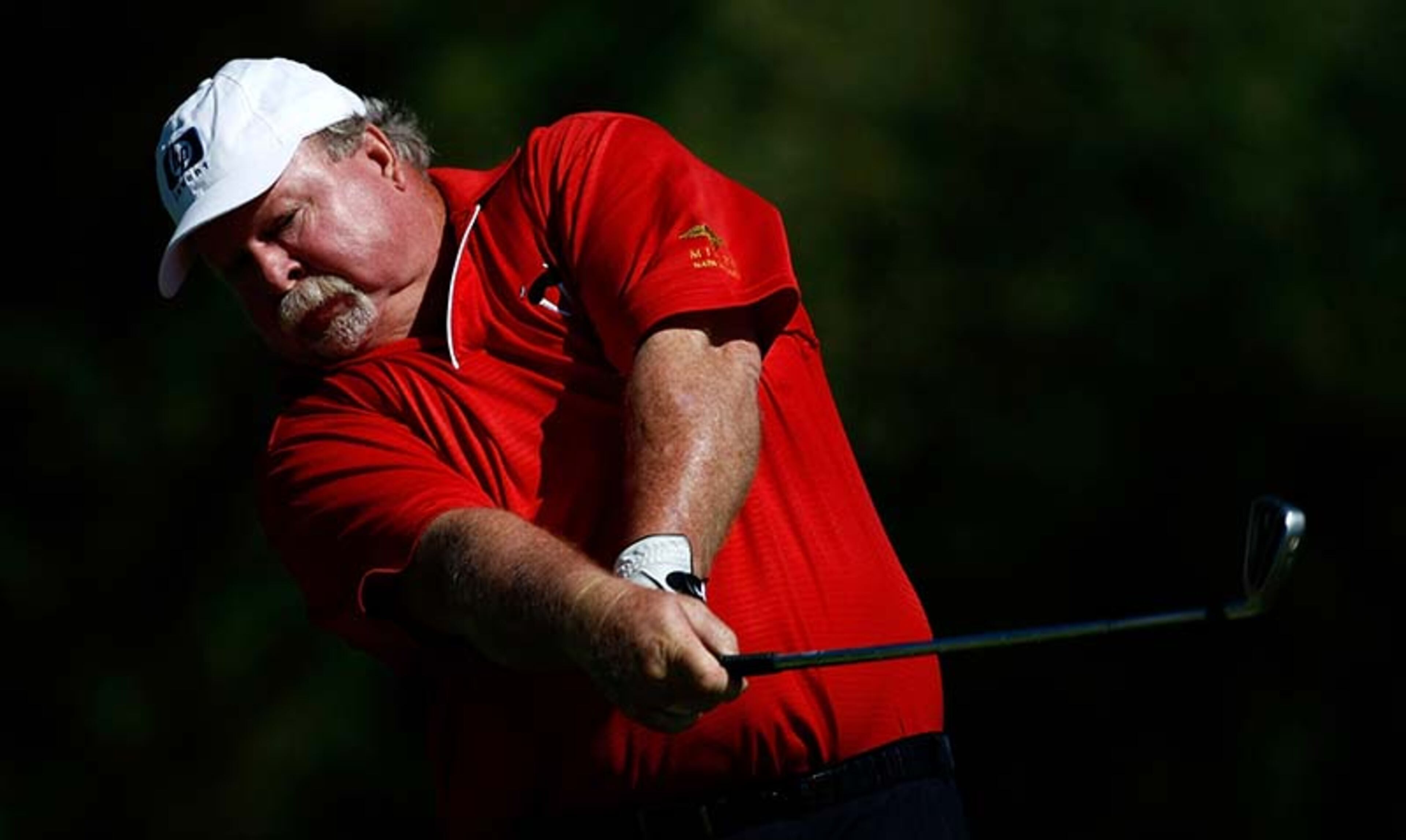 MASTERS CHAMPIONS: Criag Stadler of the United States, 1982.