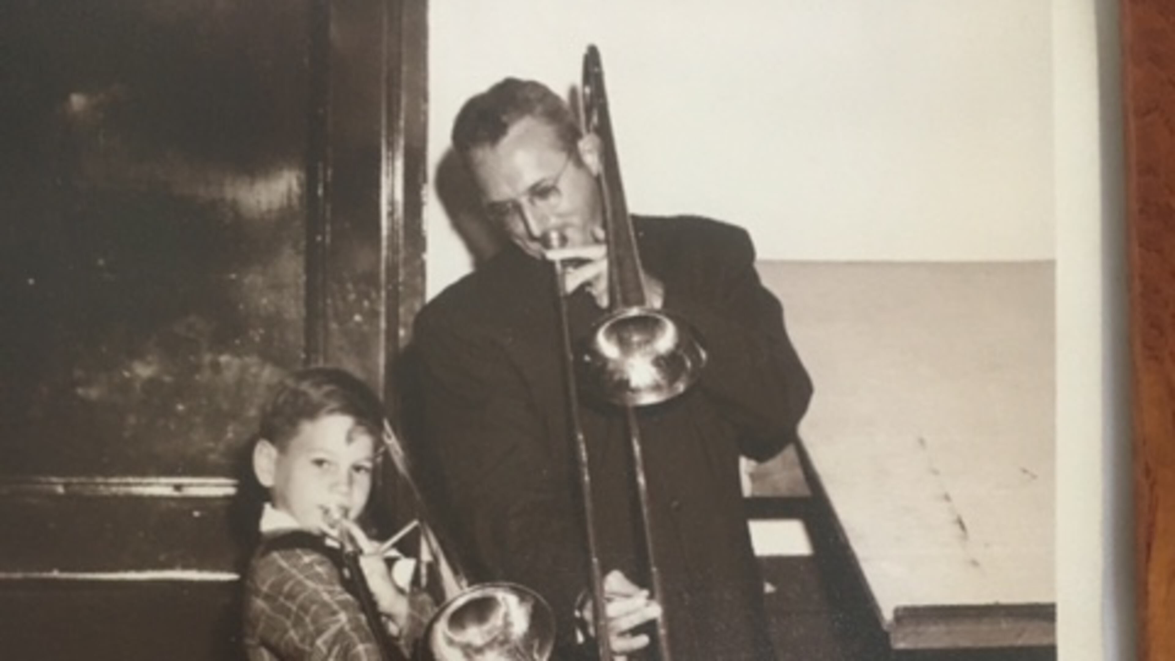 Atlantan Ed Gadrix played with Tommy Dorsey at a concert at Atlanta’s Fox Theatre in 1948. Photo courtesy of Ed Gadrix.