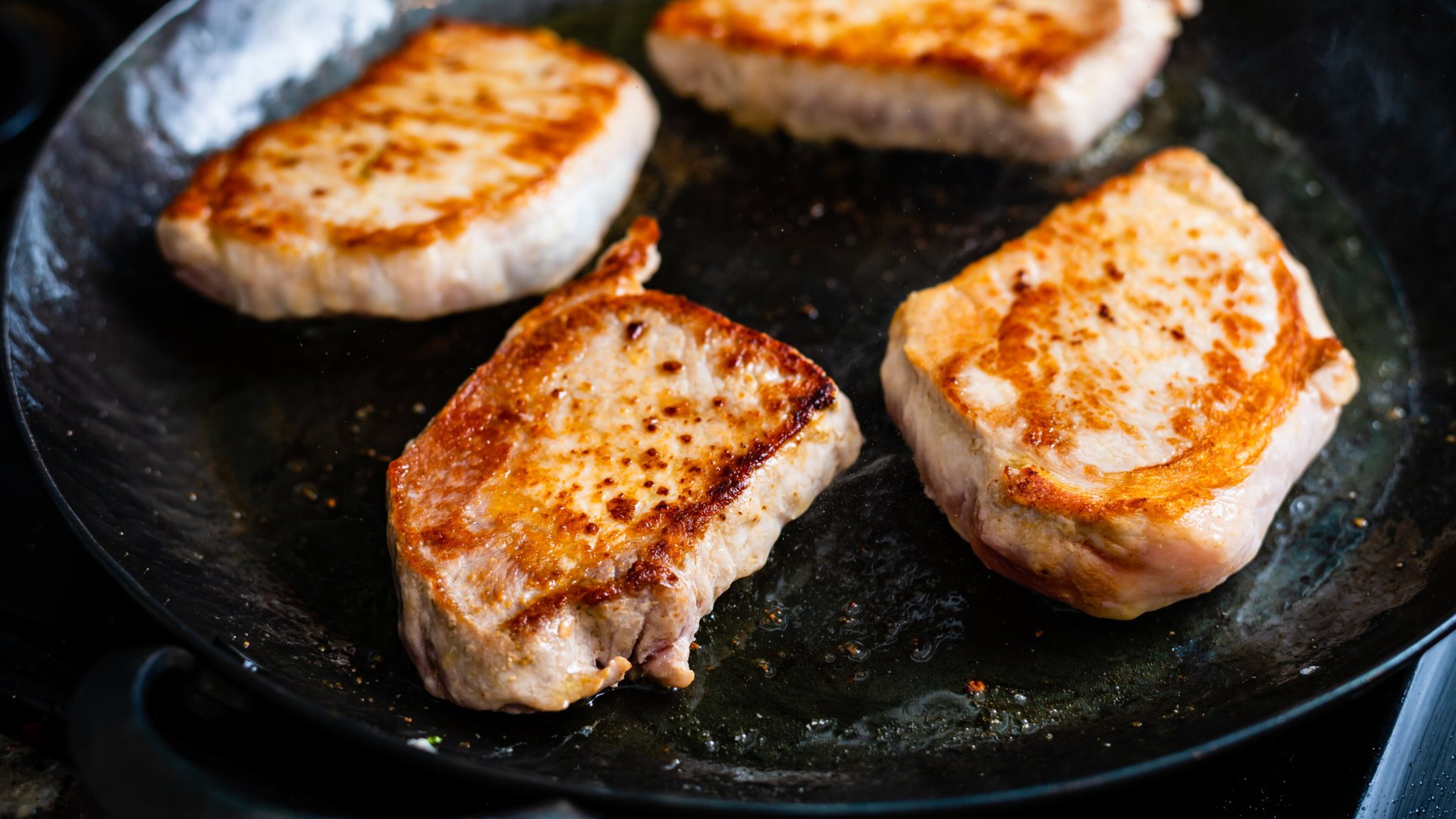 Pork Chops with Mustard Cream Sauce. CONTRIBUTED BY HENRI HOLLIS