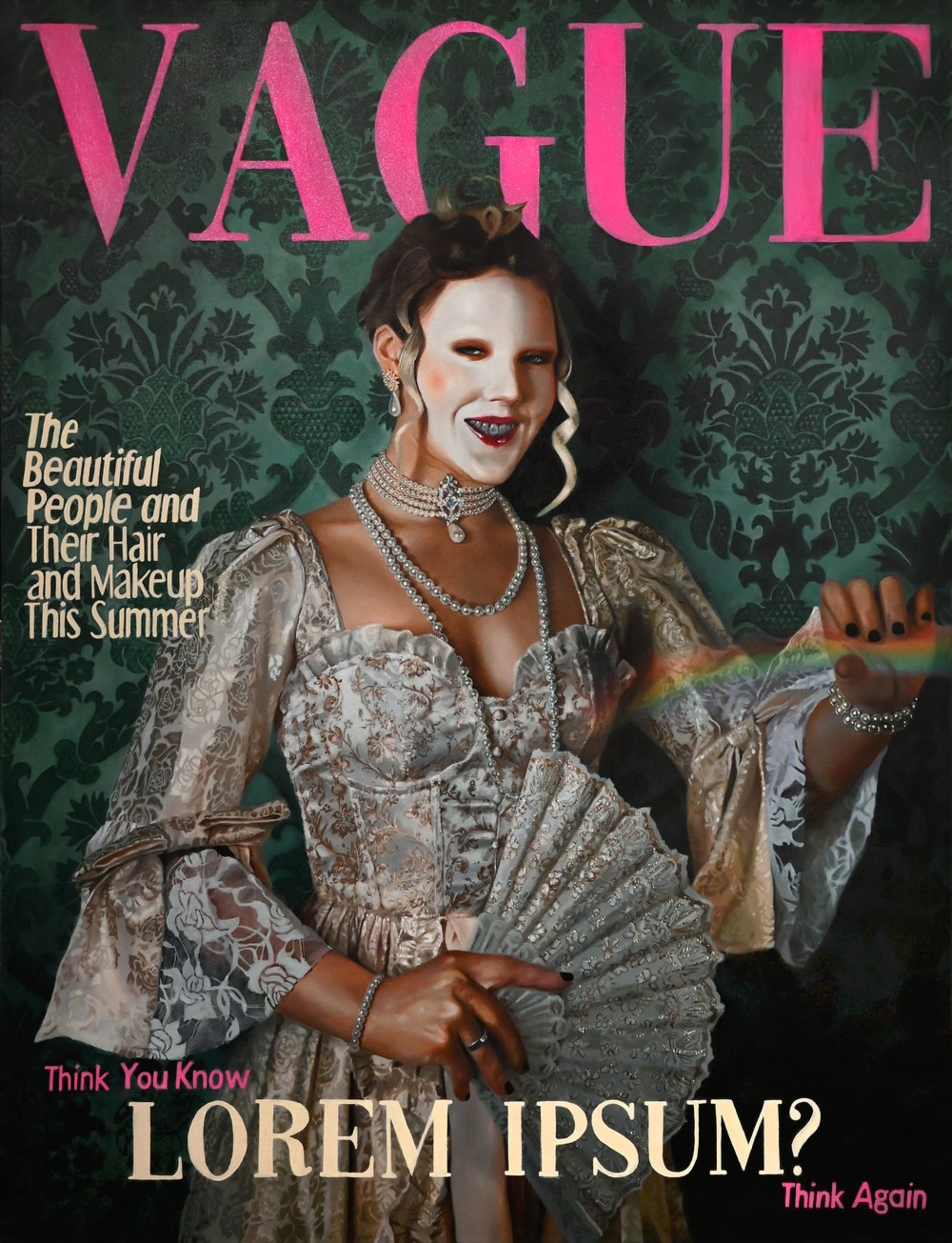 Hail Holtzclaw, "Vague," 2023, at the End Project Space.