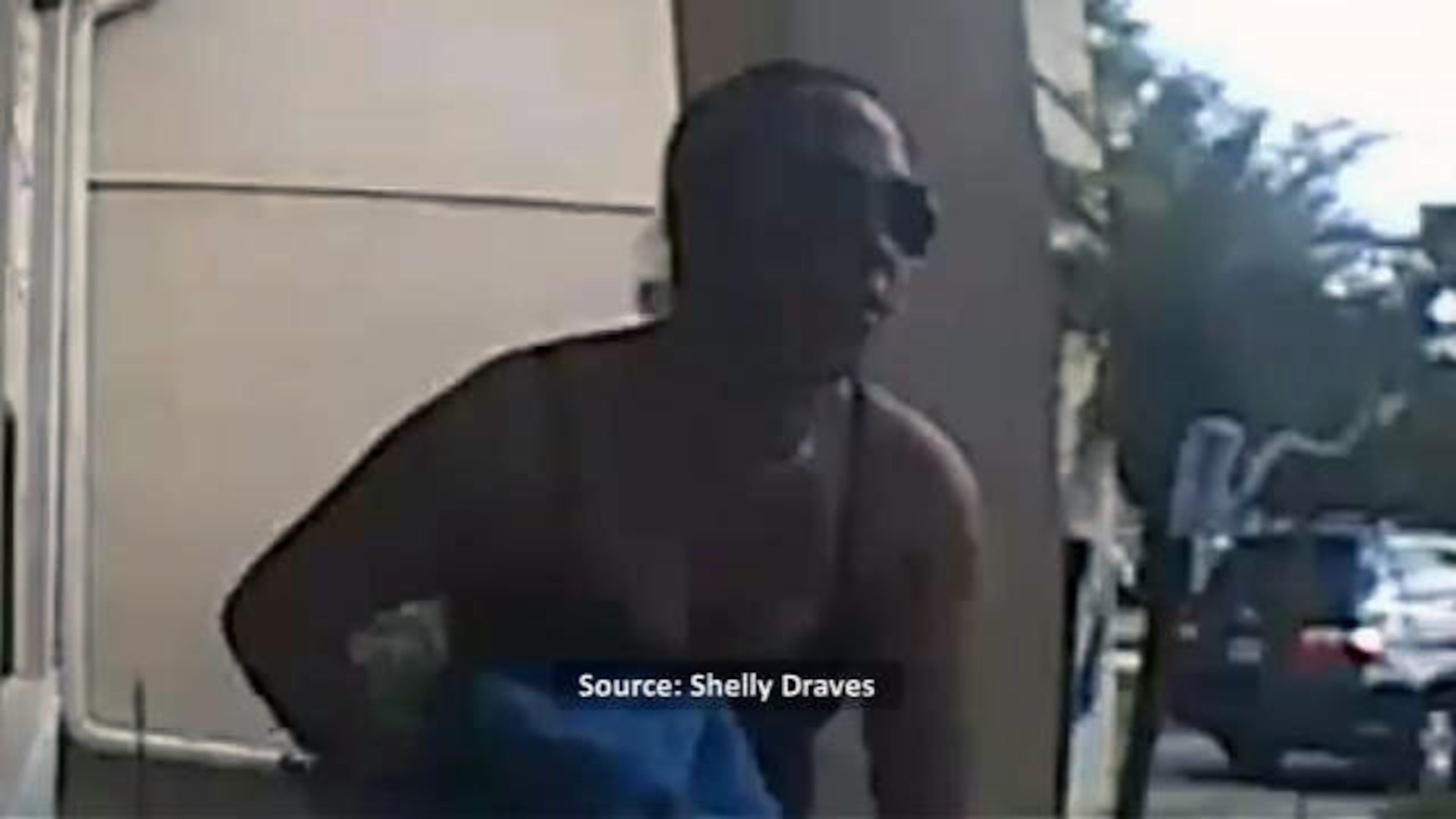 Front door video from an Apopka, Florida, home shows a woman who stole a package from the porch. Little did she know the box was full of superworms.